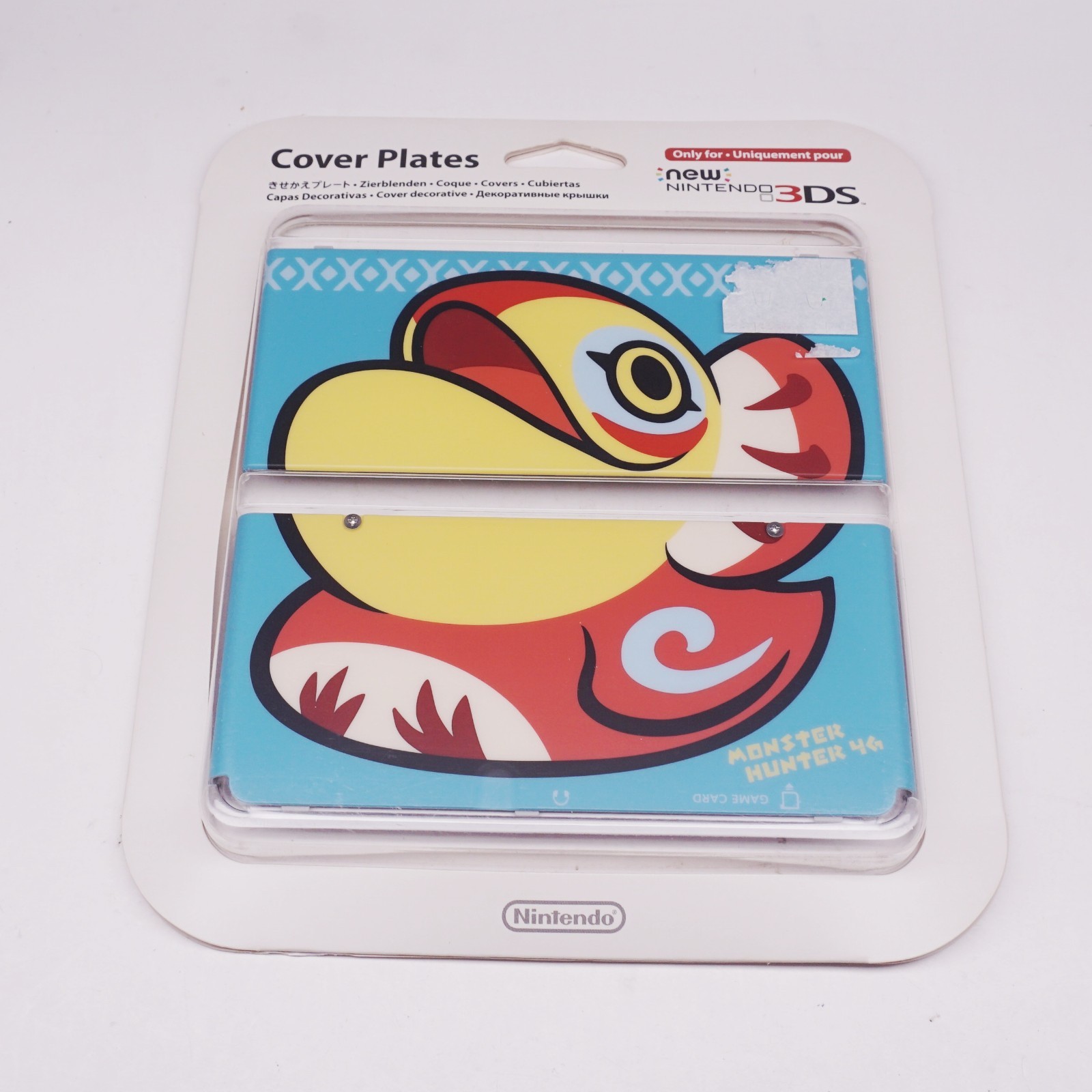 Official Cover Plates for New Nintendo 3DS Kisekae No. 037 - Monster Hunter 4G