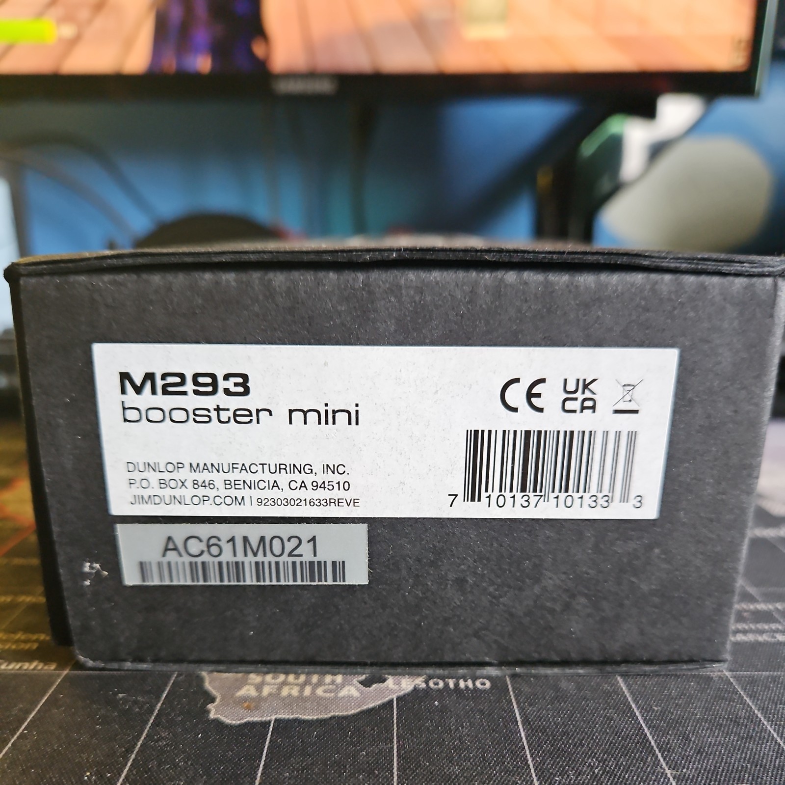 Used MXR M293 Booster Mini Boost Guitar Effects Pedal