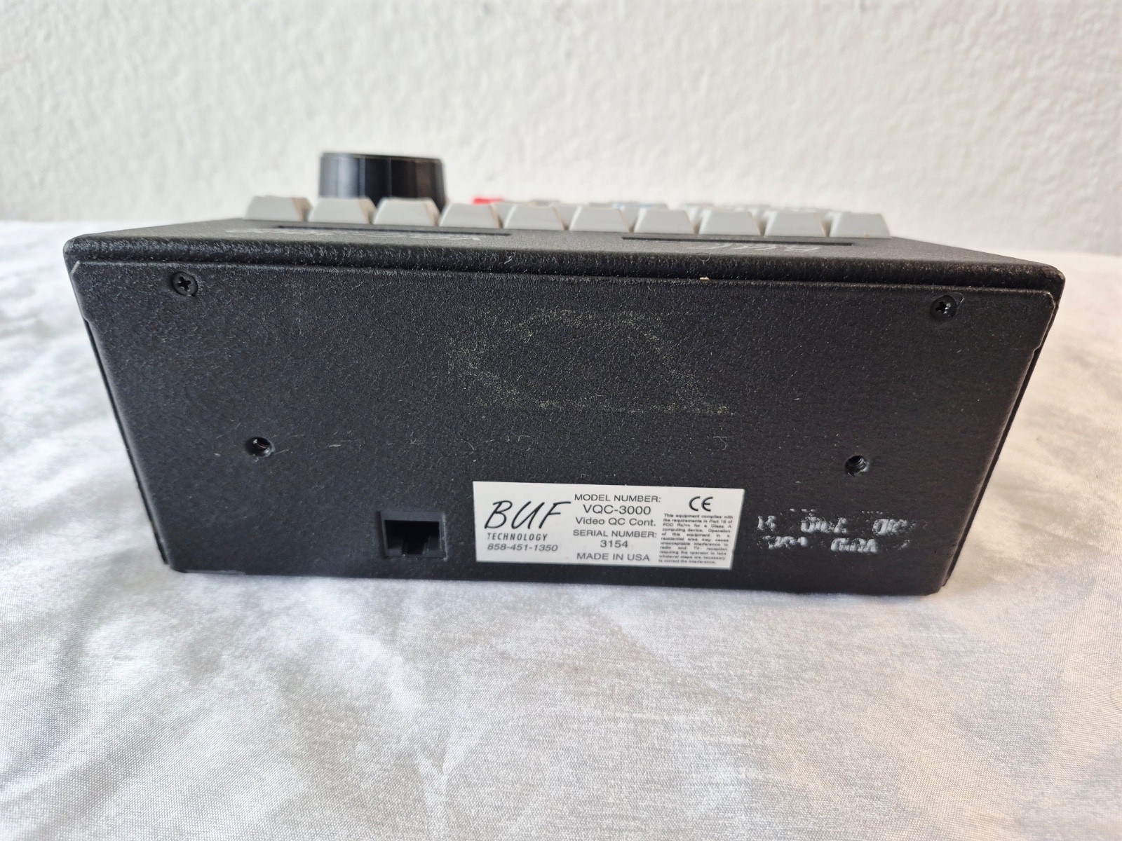 Buf Technology VQC-3000 Video Programming Quality Control System QC Controller