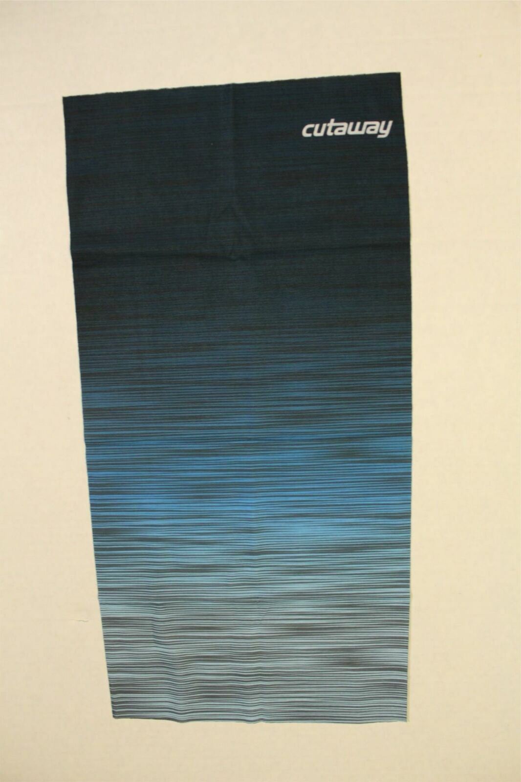 Cutaway Unisex Seamless Coastline Mirage Neck Gaiter LV5 Blue One Size NWT