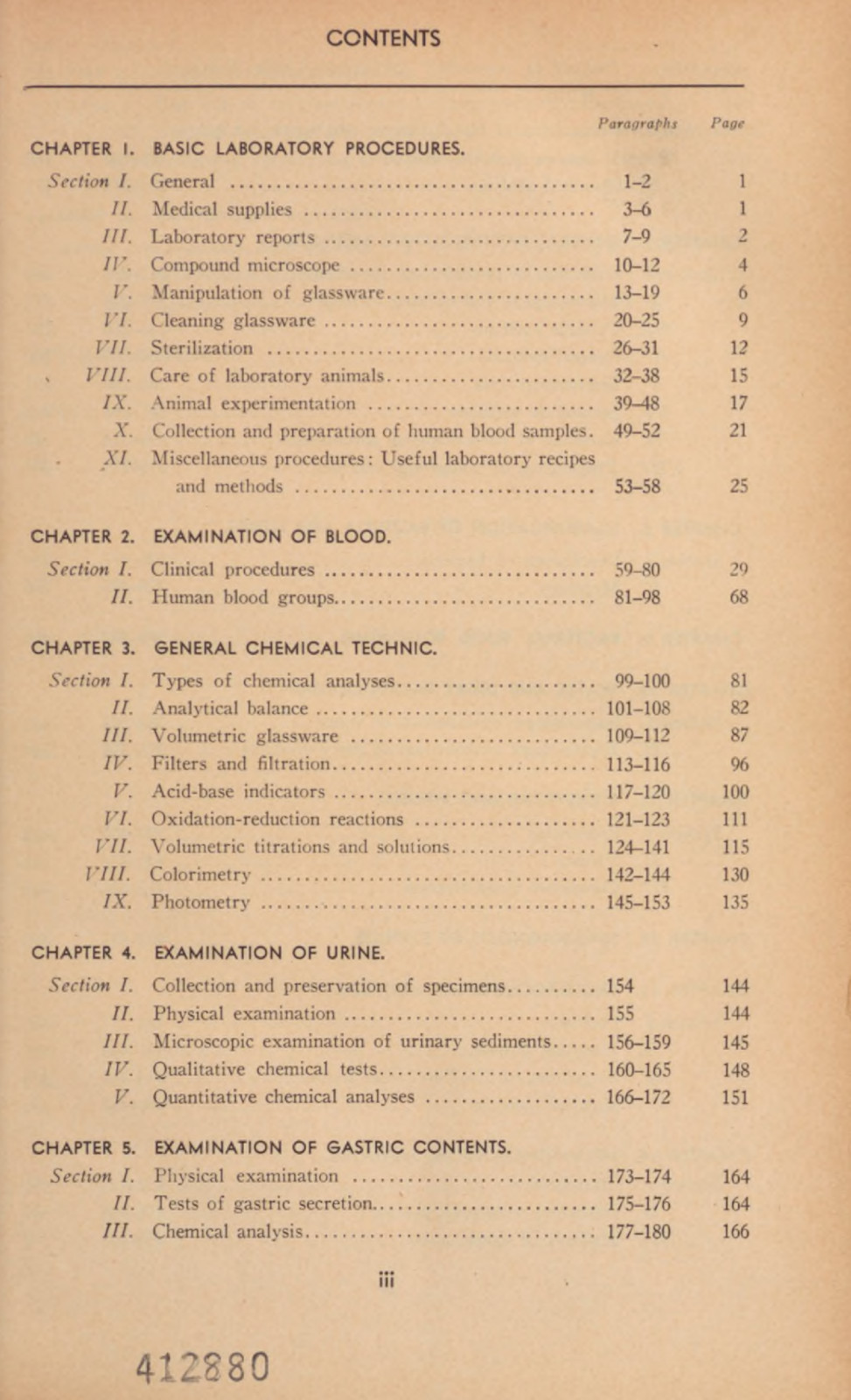 644 Page 1946 TM 8-227 Methods For Laboratory Technicians WWII Manual on Data CD