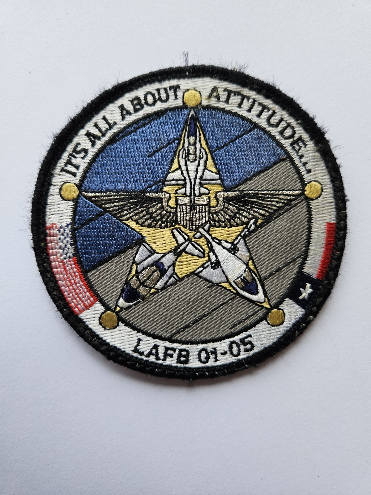 US Air Force It's All About Attitude Original Militaria Embroidered Patch