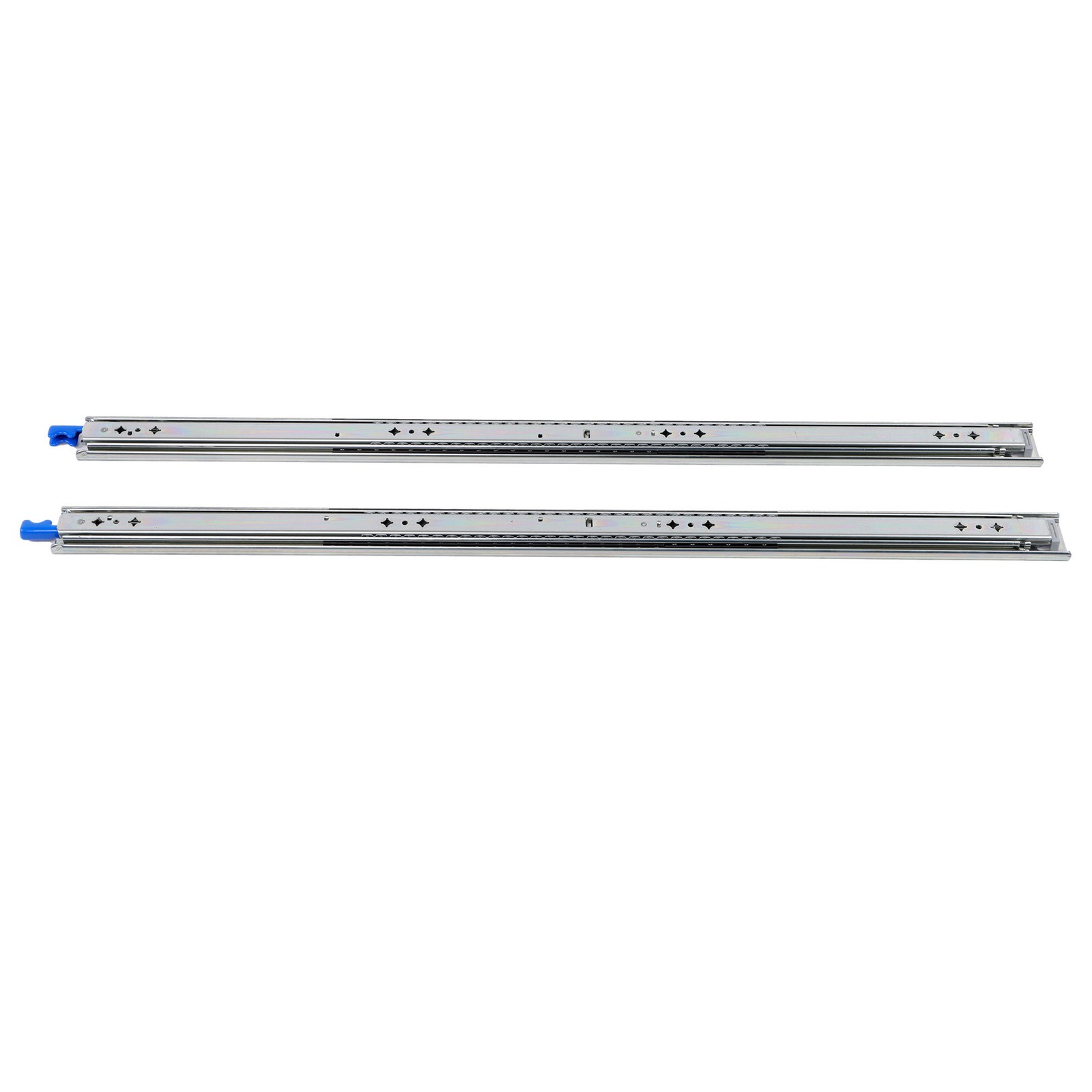 1 Pair Locking Drawer Slides 36 Inch Lock & Full Extension 250 lbs Load Capacity