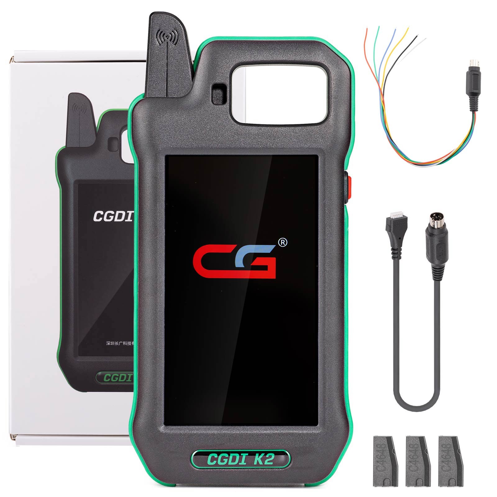 CGDI K2 Remote Key Progarmmer With 3 pcs C4648 Super Chips For 96Bit ID48 C-opy