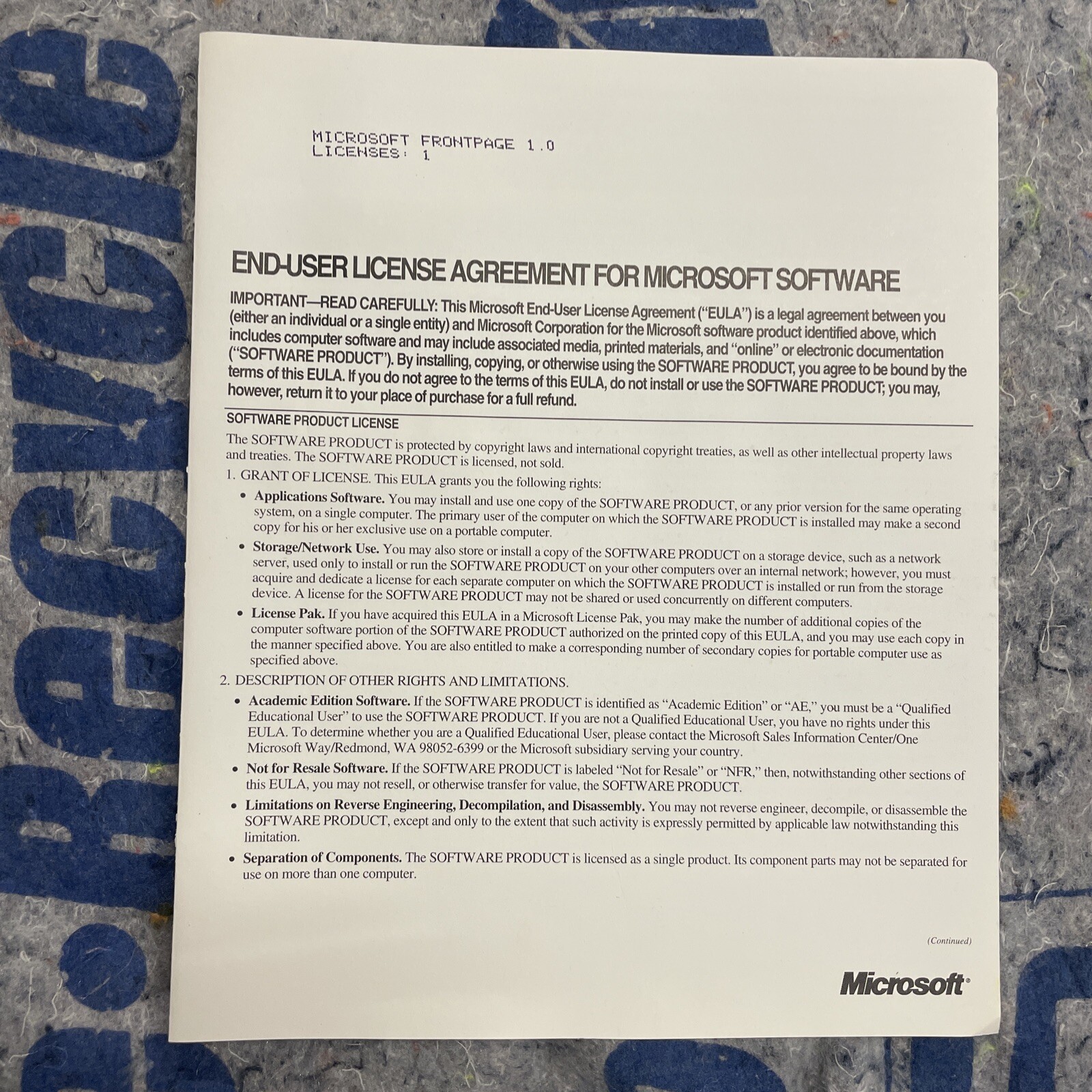 Microsoft Frontpage 1.0 For Macintosh