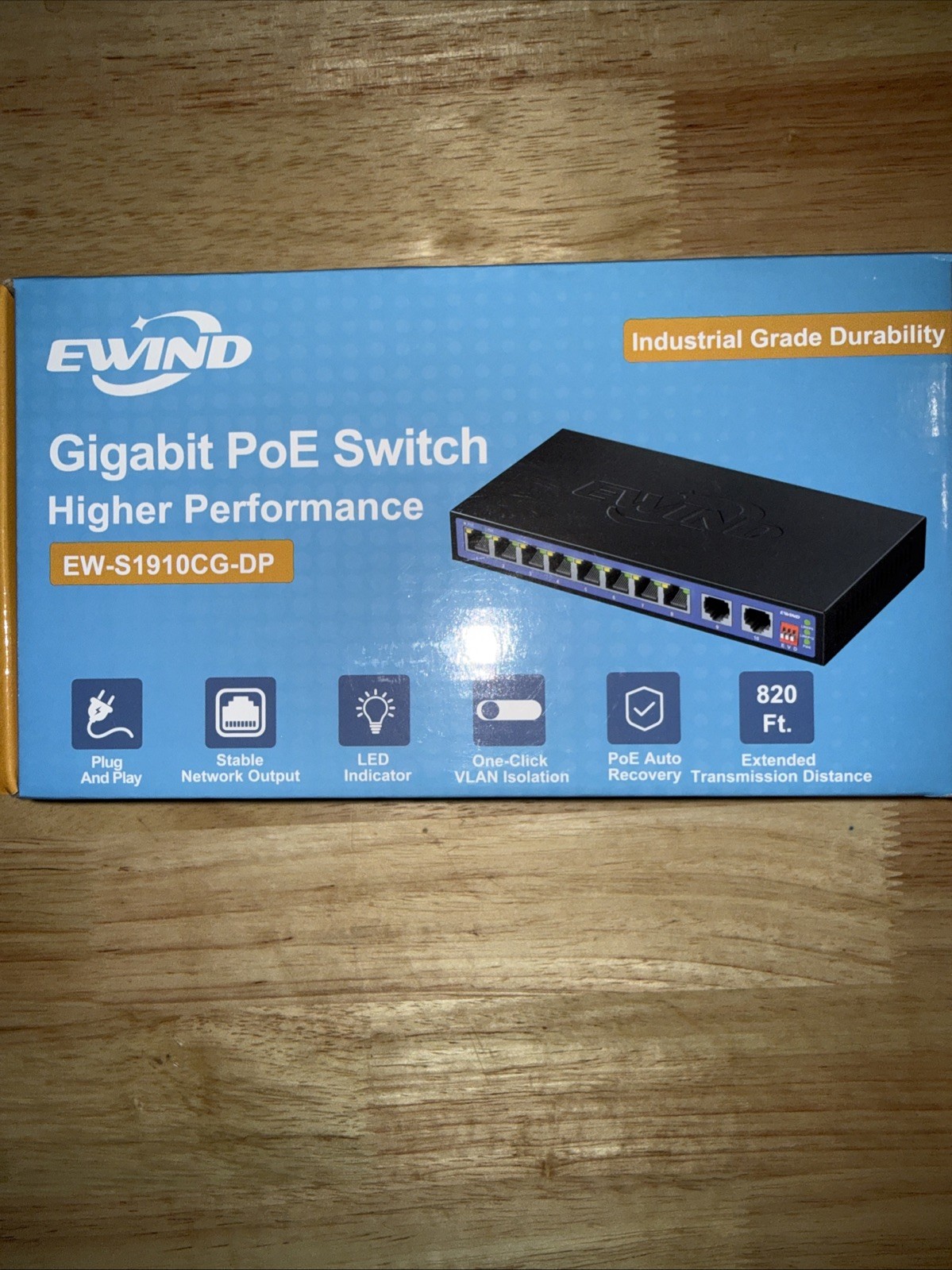 EWIND GIGABIT POR SWITCH