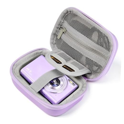 Digital Camera Case for KODAK PIXPRO FZ55/FZ45/CAMKORY DC403 FHD Purple