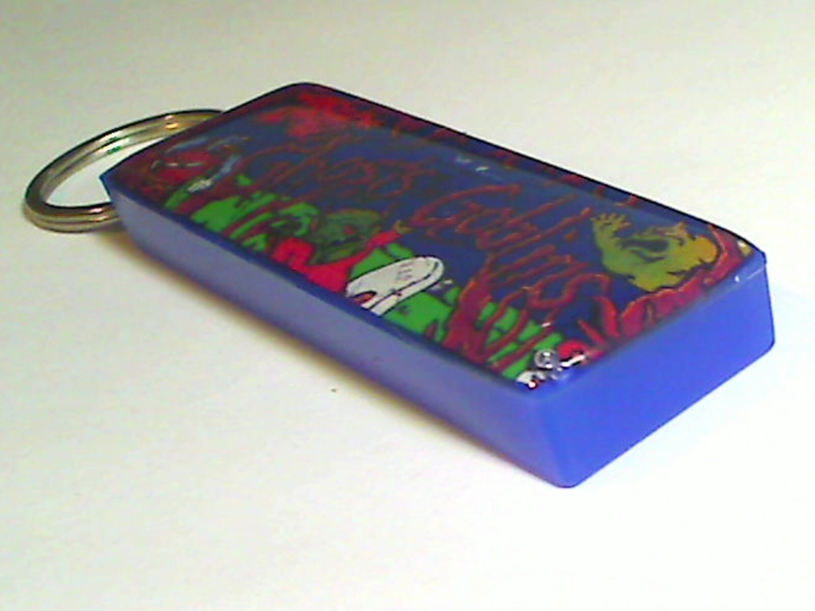 Ghosts 'N Goblins Arcade Marquee Coin Door accessory Keychain