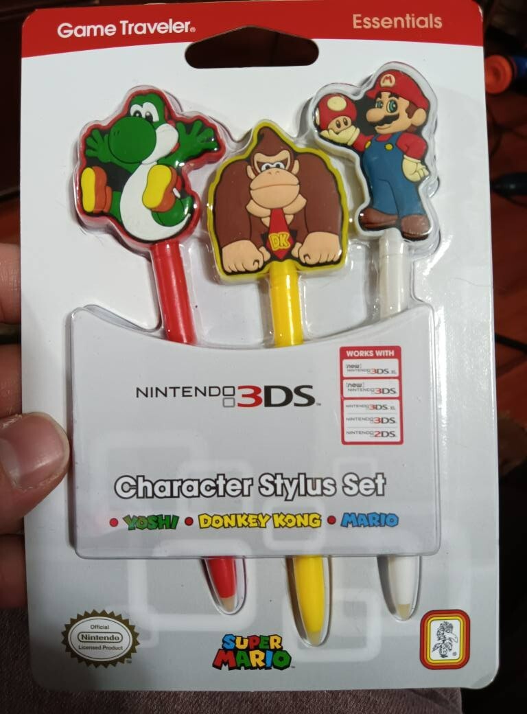 Nintendo 3DS Character Sylus Set Sealed New