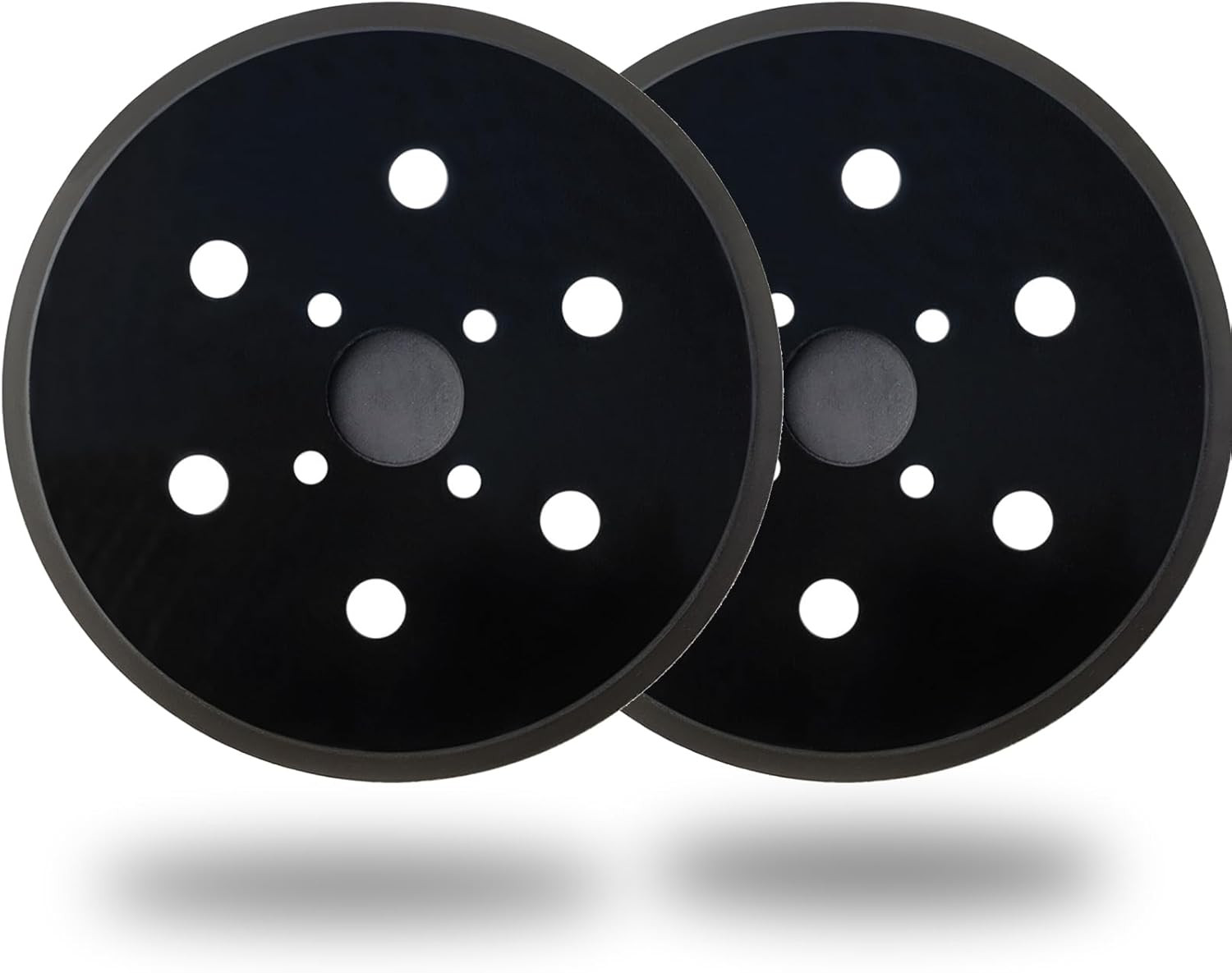 6 Inch 6 Hole Replacement Sander Pad for Ridgid R2611 Random Orbit Sander- 6" Ho