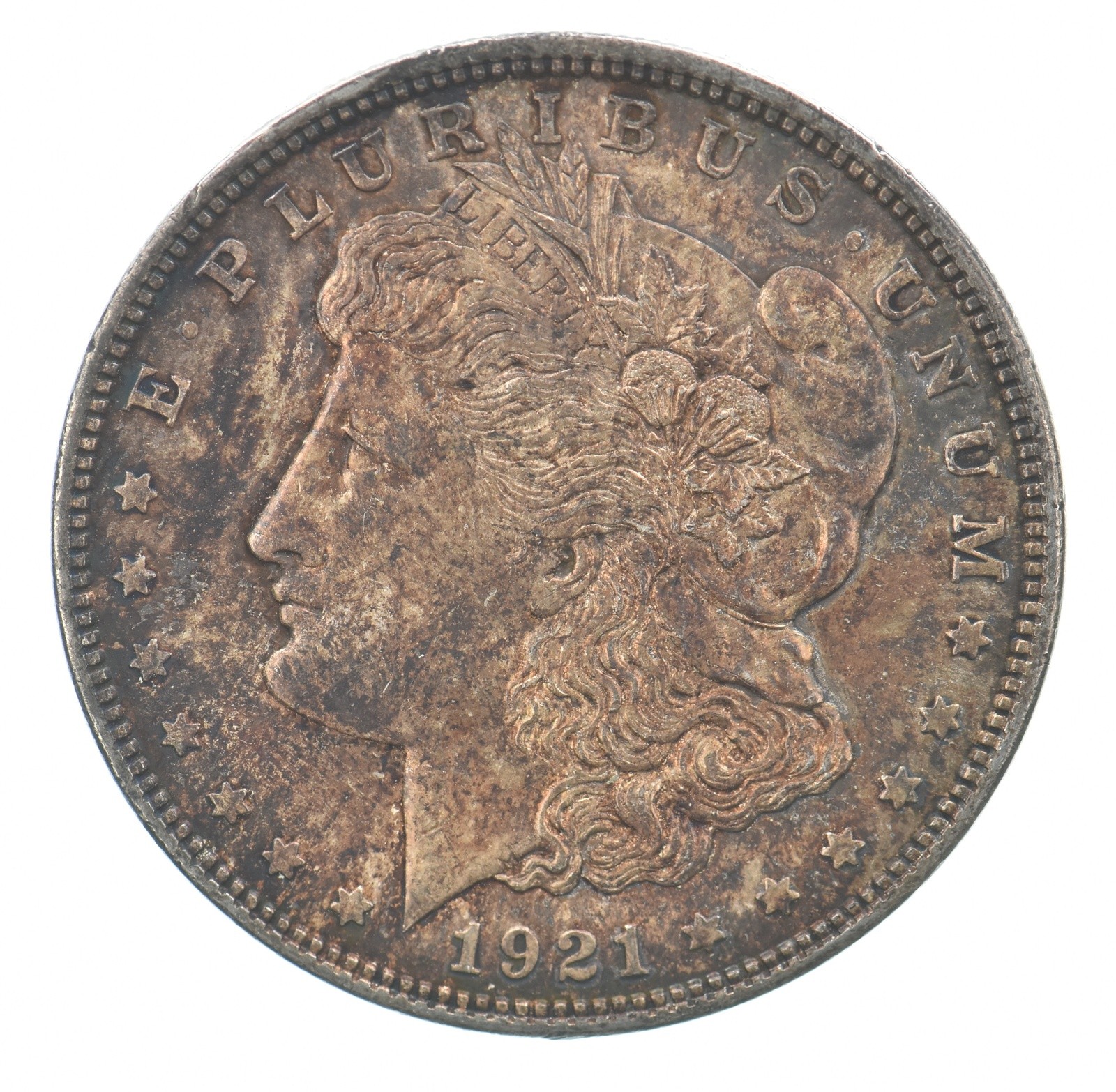 1921 Morgan Silver Dollar Beautiful Tone *7575
