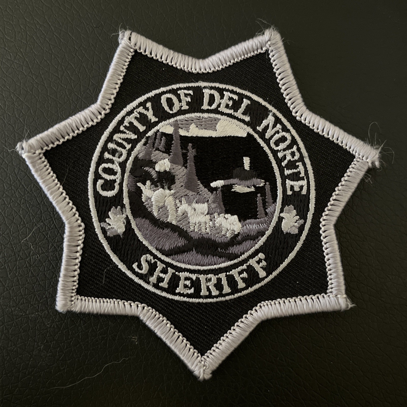 Del Norte County California Sheriff Subdued Patch