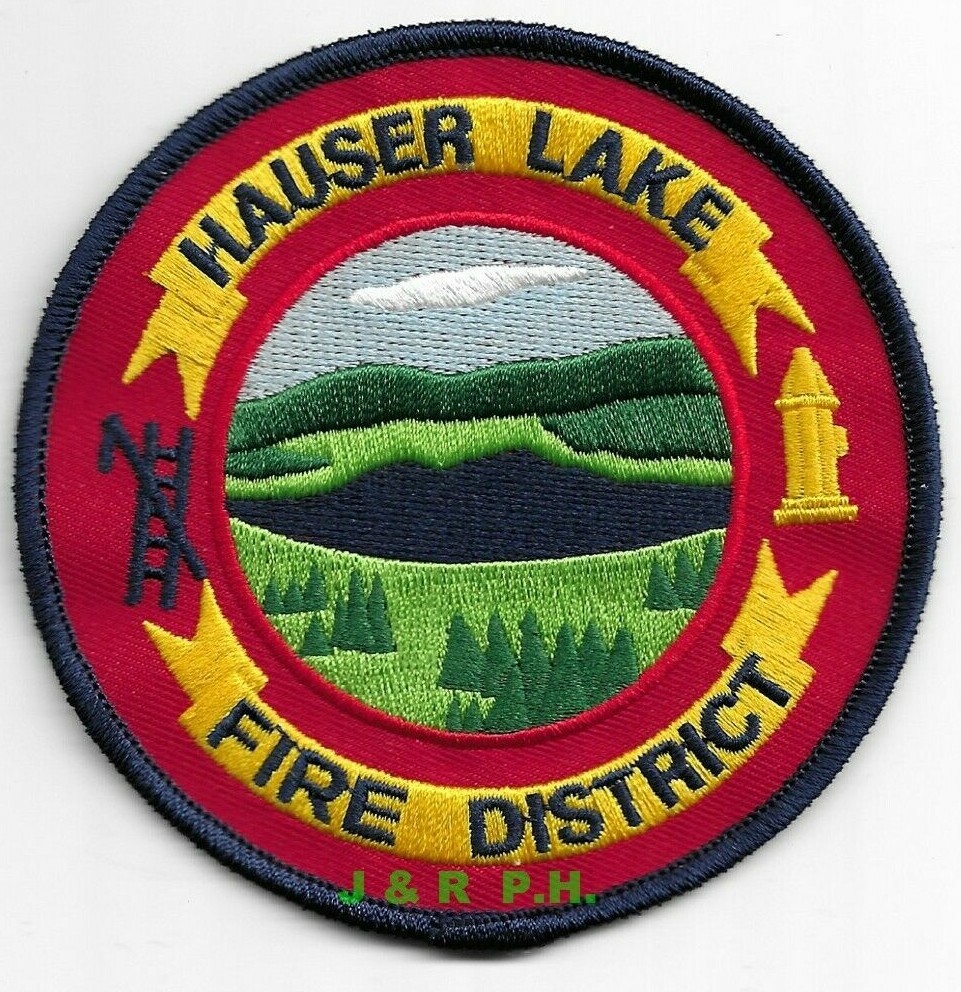 Hauser Lake  Fire District, Idaho (4" round size) fire patch