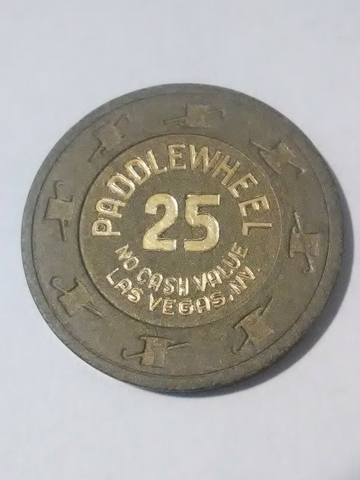1980s PADDLEWHEEL CASINO LAS VEGAS, NEVADA $25.00 NCV CHIP BOOKS FOR $20. - $24!