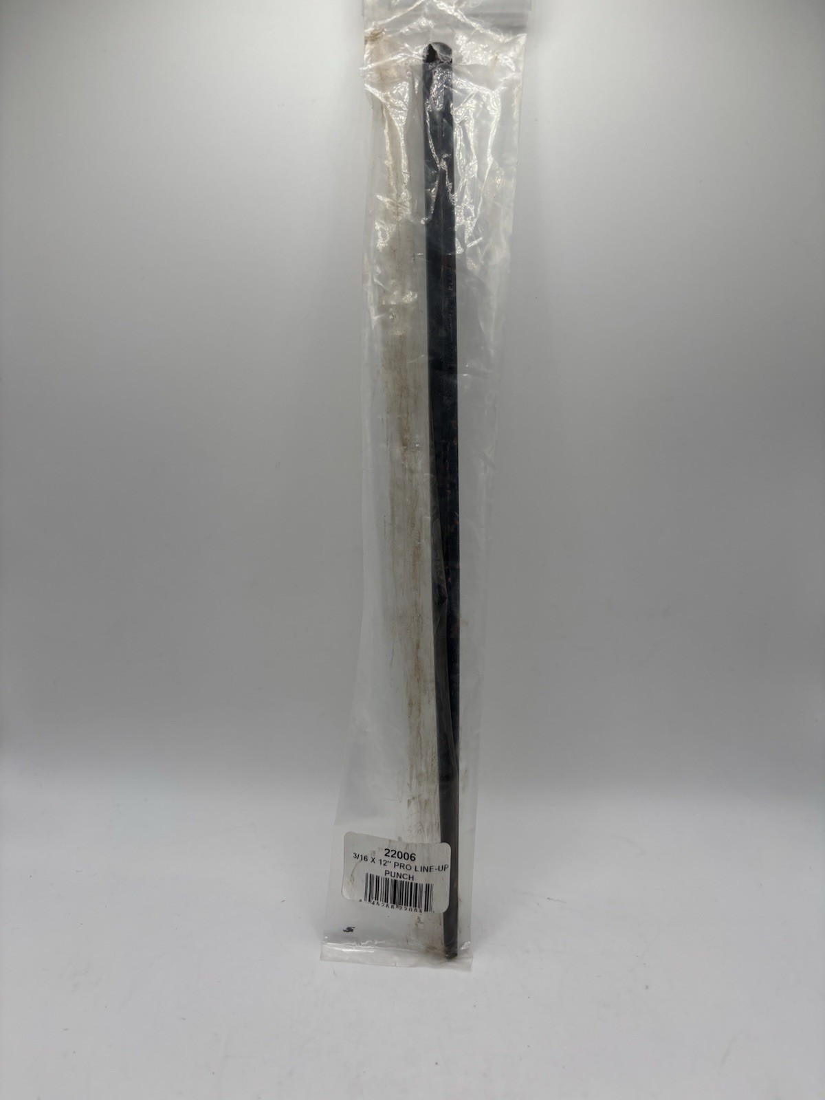 Mayhew 22006 Line-Up Punch 3/16” x 12” Extra Long Black Oxide