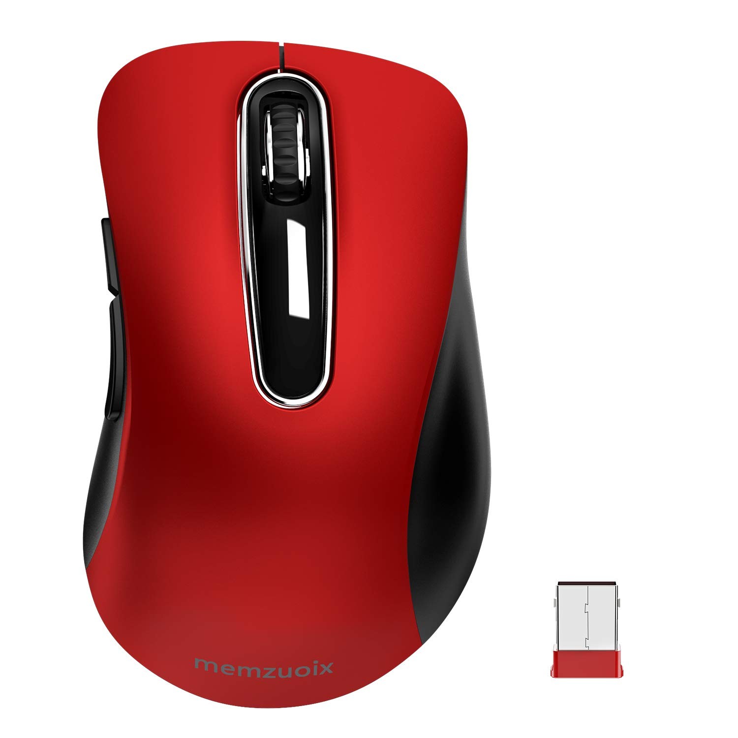 2.4G Wireless Mouse, 1400 DPI Mobile Optical Cordless Mouse with USB Receiver...