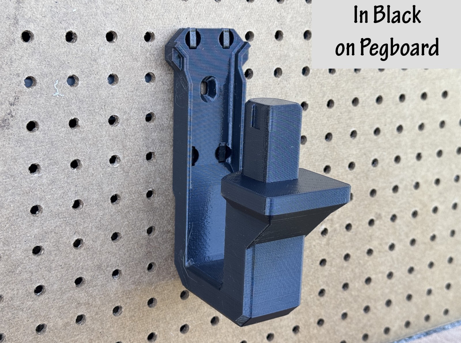3D Printed Holder to Hang Ryobi bug zapper on Wall, Pegboard, or Link