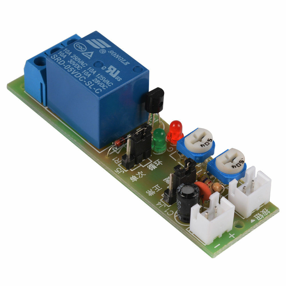 DC12V Cycle Delay Timer Relay 0-15/60/120 Minute ON-OFF Switch Module Adjustable