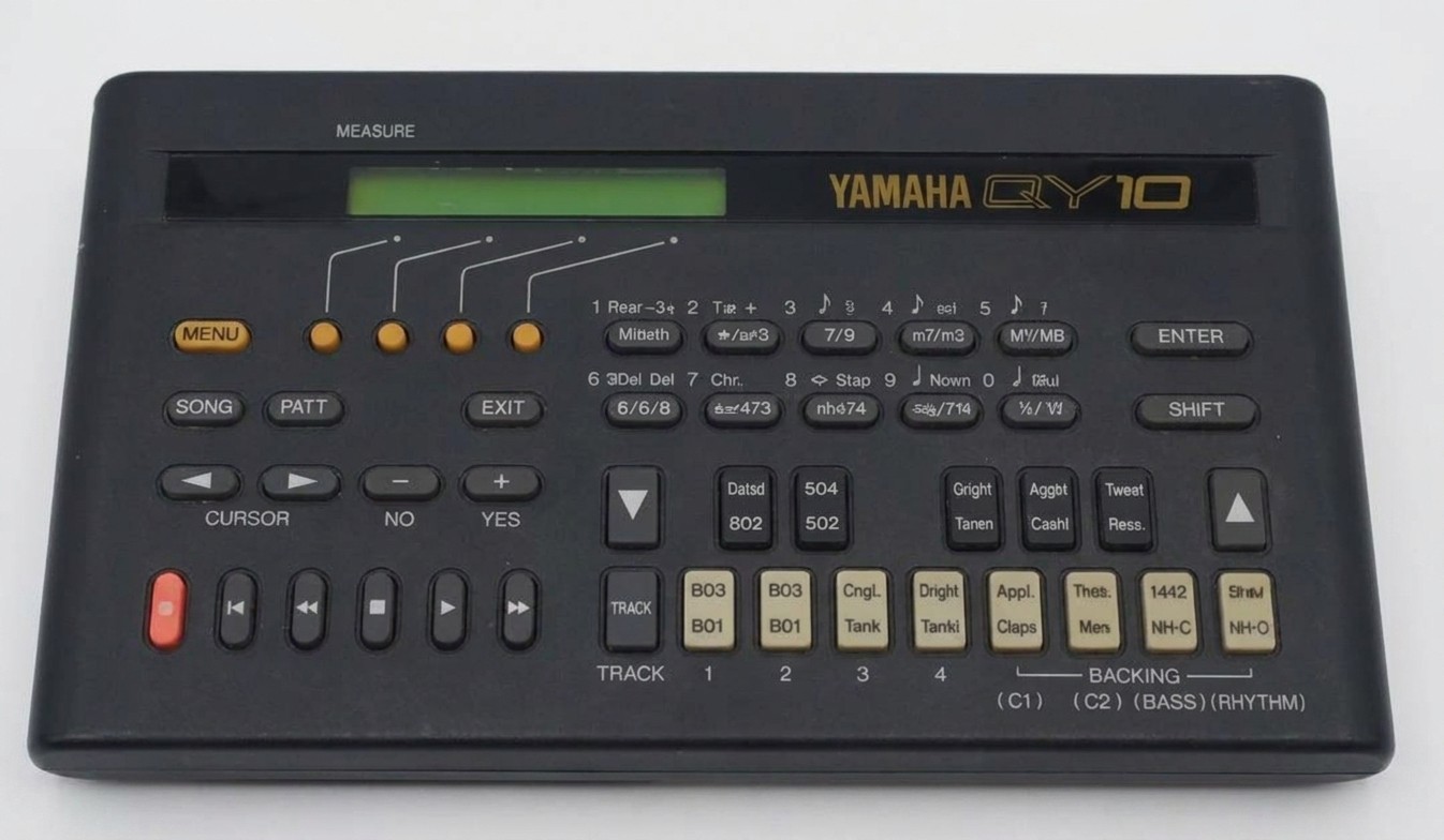 YAMAHA QY10 Music Sequencer MIDI Rhythm #0002