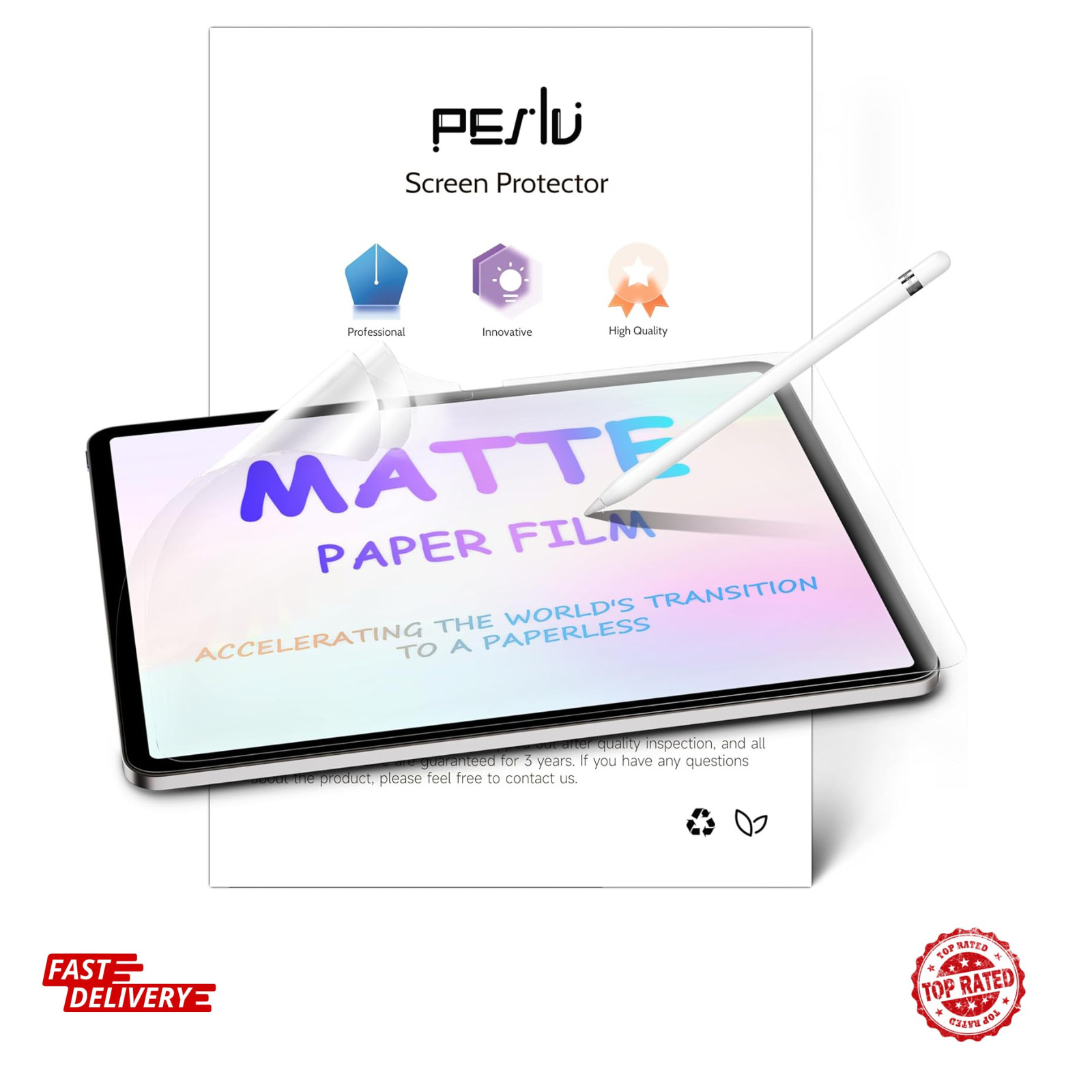 2 Pack Like Paper Screen Protector for iPad 10th 10.9" & iPad 11th A16 11"