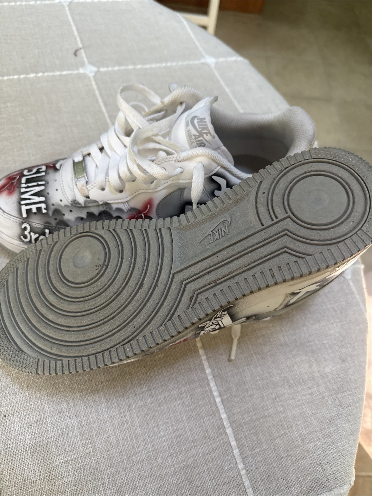 Size 11 - Nike Air Force 1 Custom Low Black