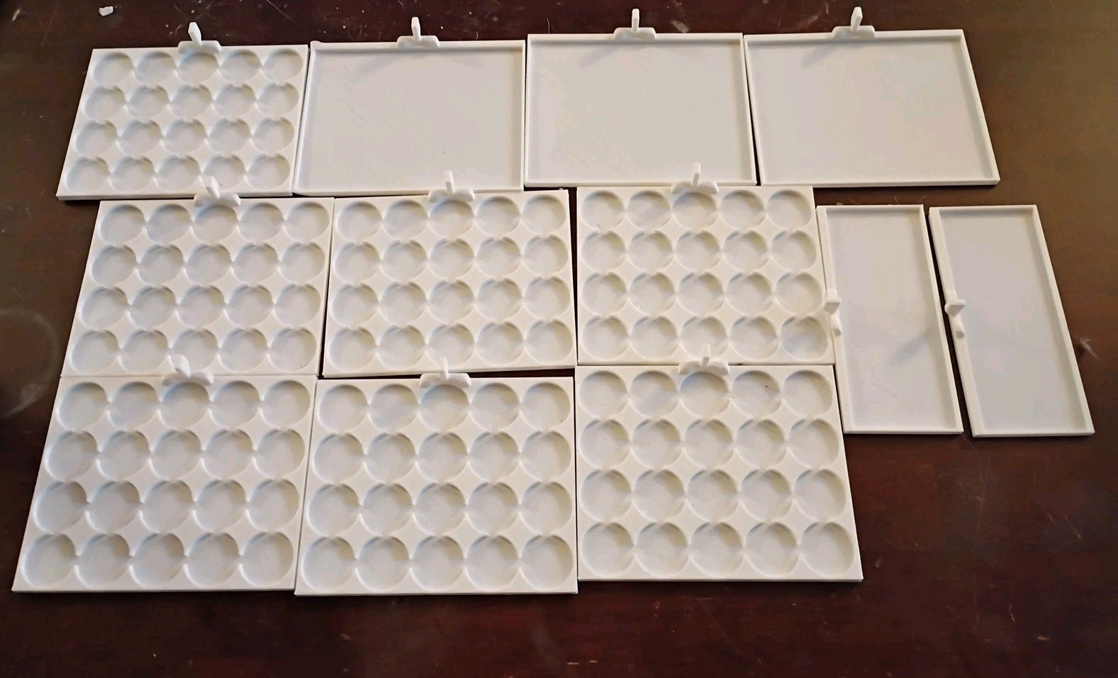Set Of 12 movement trays 25mm -Old World, WFB, War Game