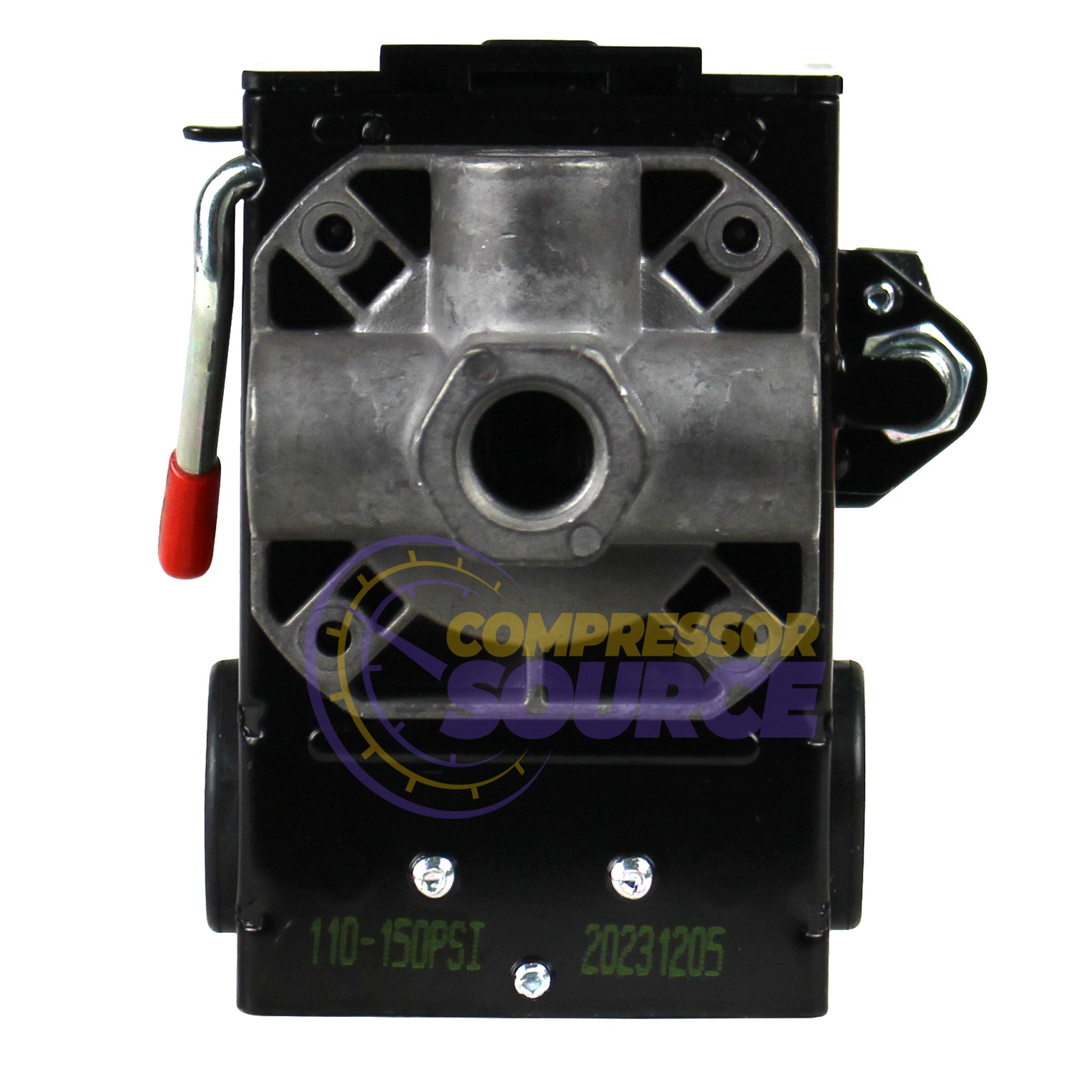 Lefoo 110-150 PSI 4 Port Pressure Switch Air Compressor Control with Unloader