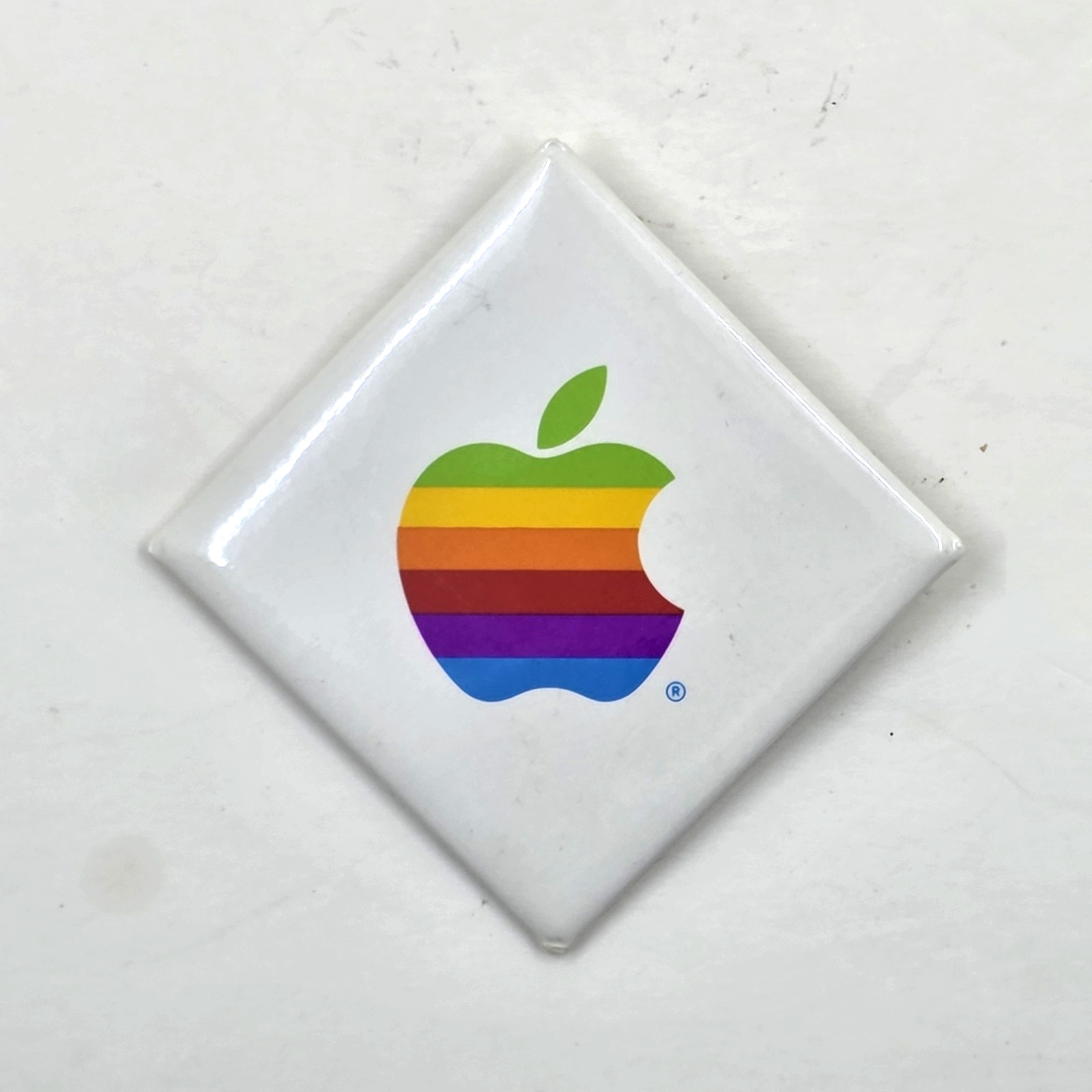 Apple Computer Retro Rainbow Logo Lapel Pin 1977-1997 Apple Collectible VTG