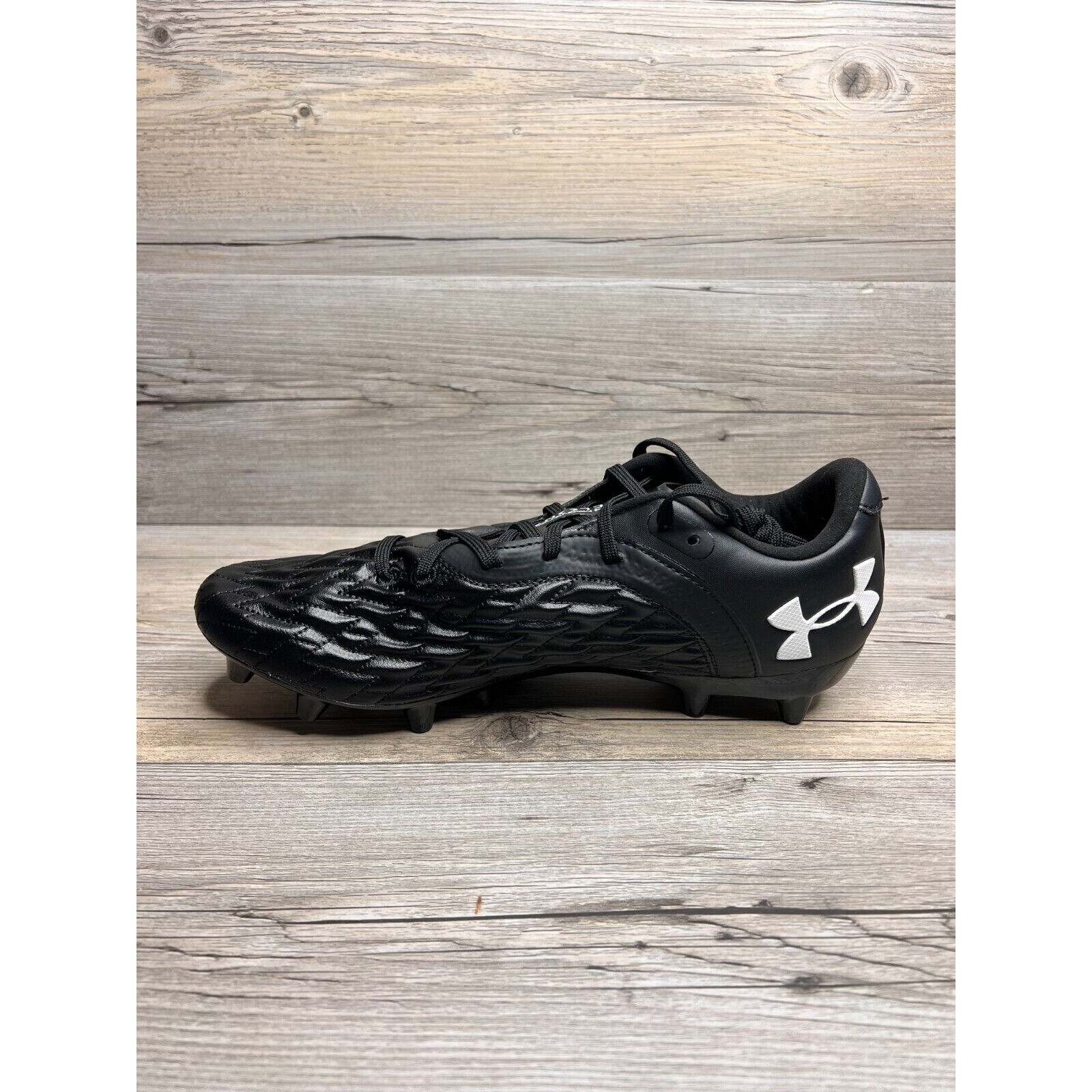 Under Armour Clone Magnetico Premier 2 FG Mens Size 9.5 Black 3025641 001
