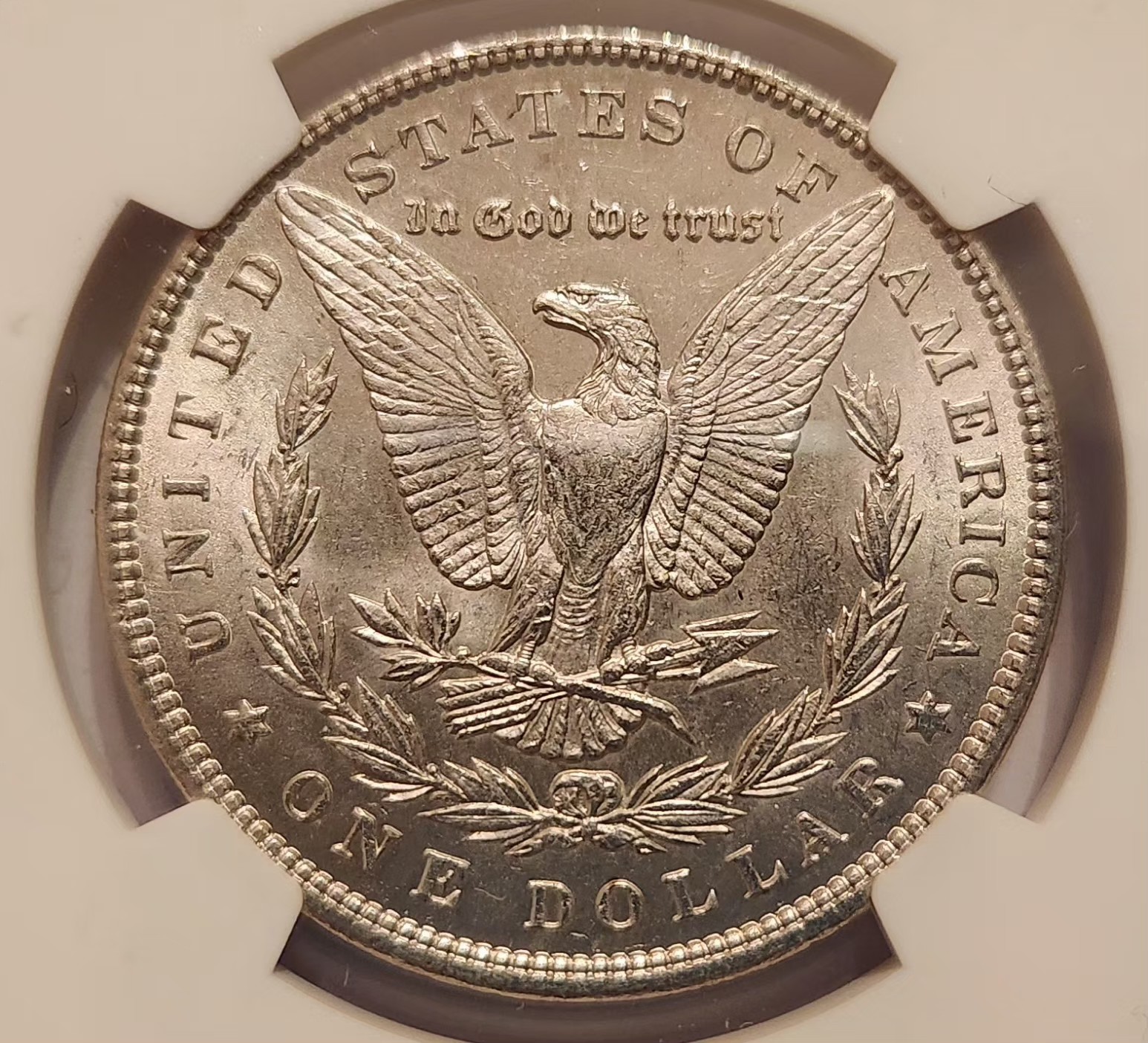 1900 Morgan Silver Dollar NGC MS 61 GREAT LUSTER