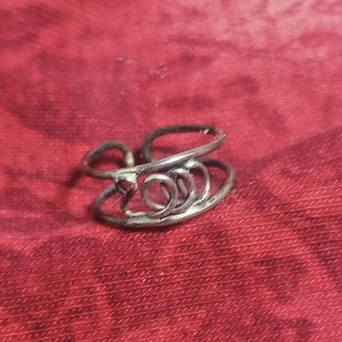 Women's Adjustable Toe Ring Solid Metal 925 Sterling Silver