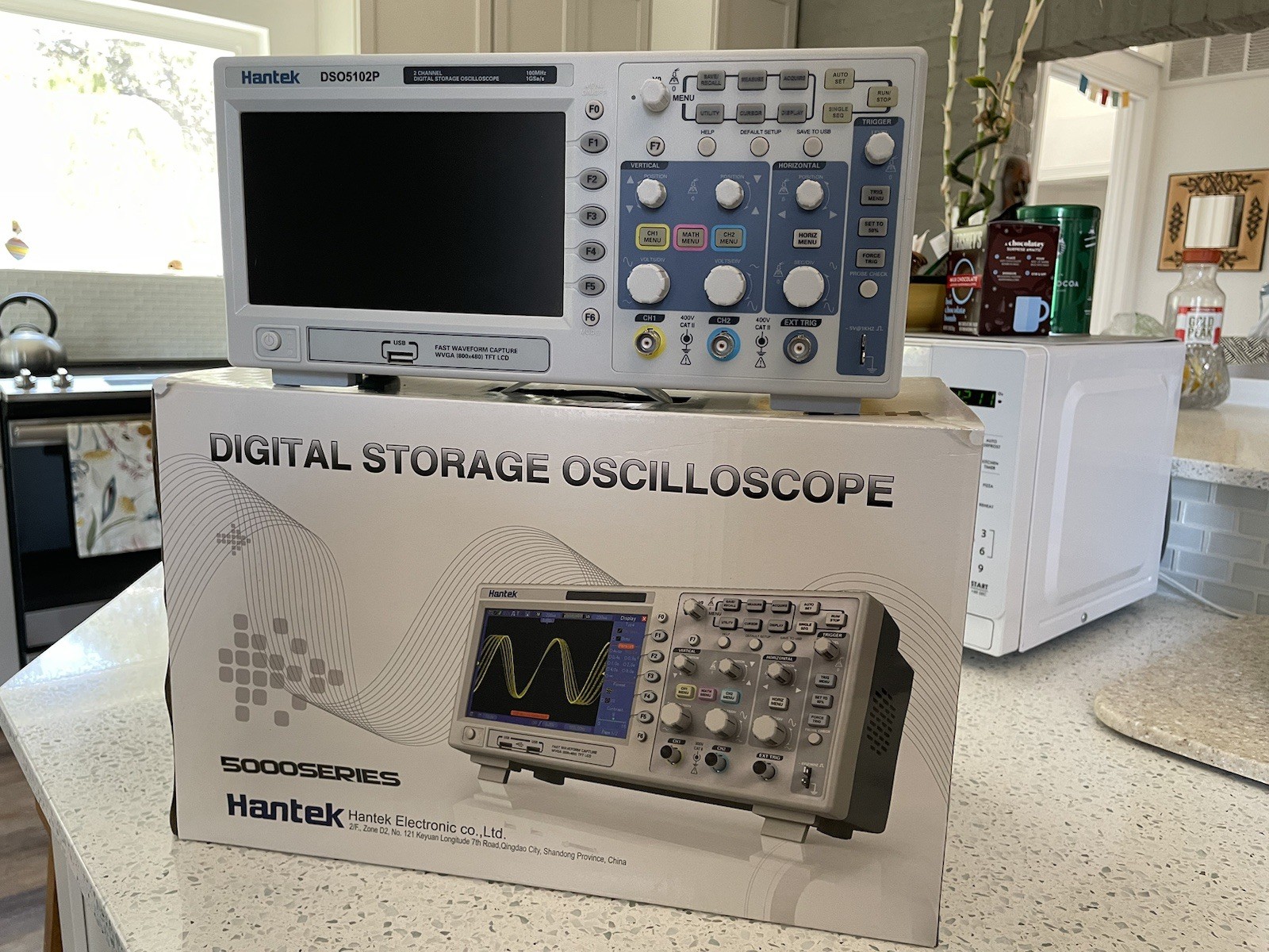 Hantek DSO5102P Digital Storage Oscilloscope