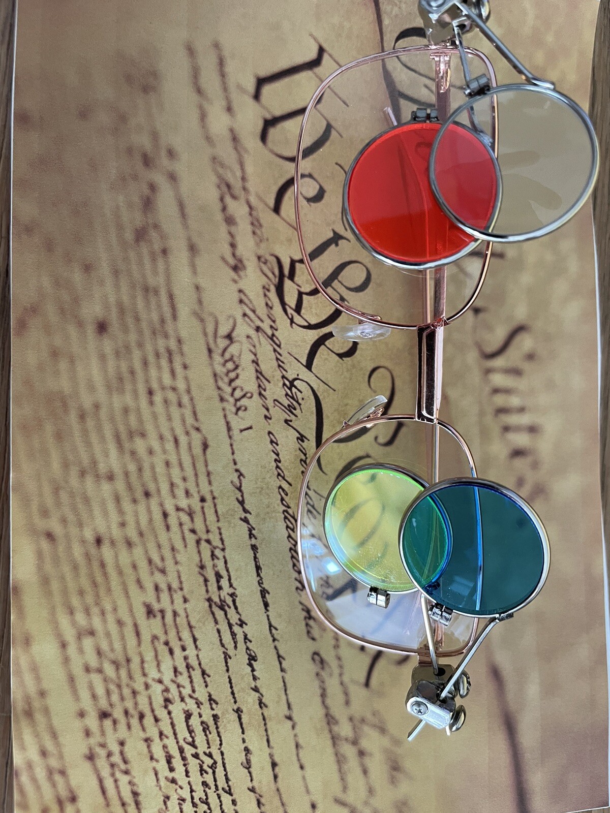 NATIONAL TREASURE BENJAMIN FRANKLIN SPECTACLES