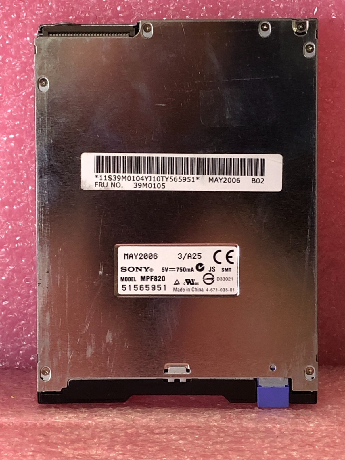 39M0105 X346 FLOPPY DISKETTE DRIVE P