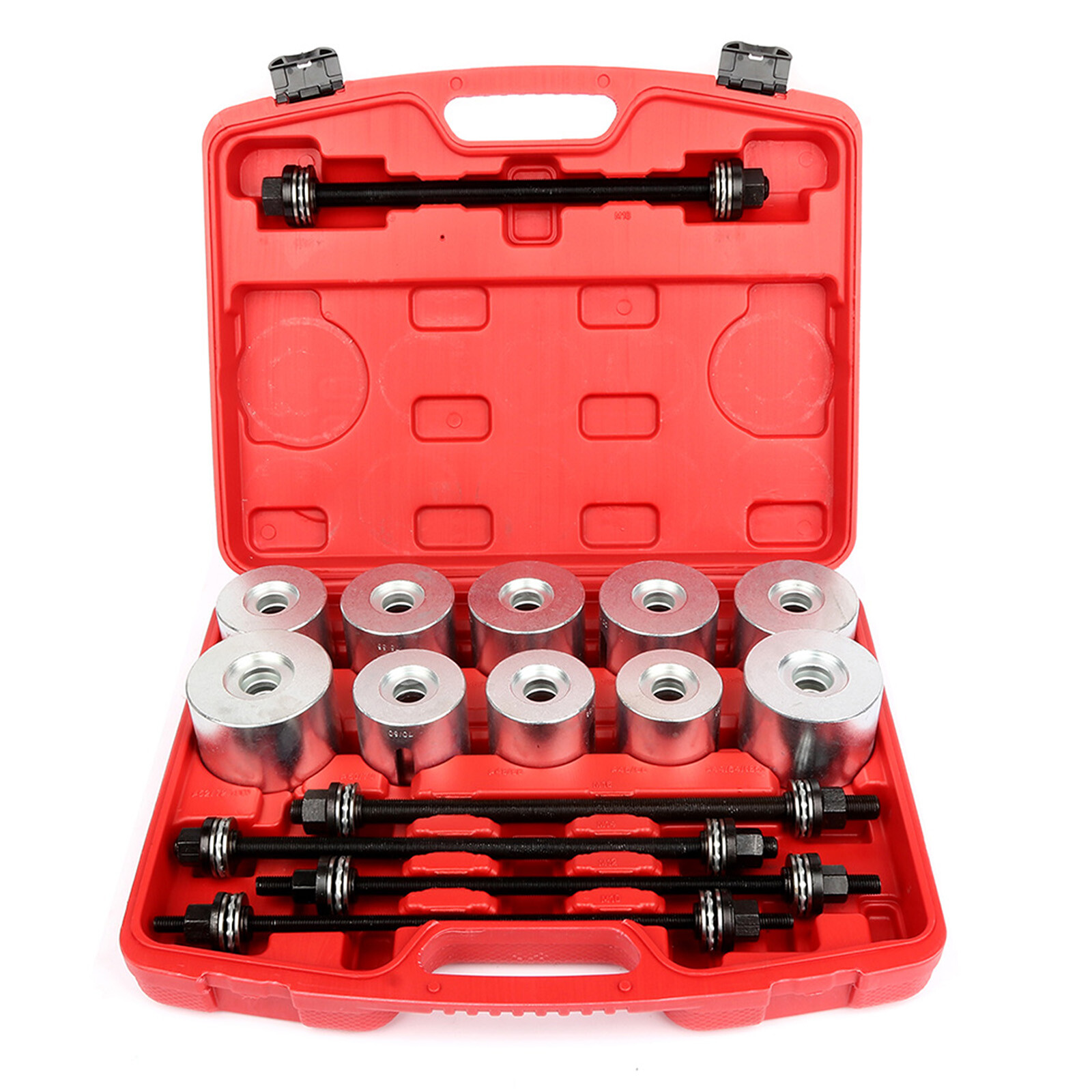 27pc Universal Press and Pull Sleeve Kit Bush Bearing Removal Insertion Tool Kit