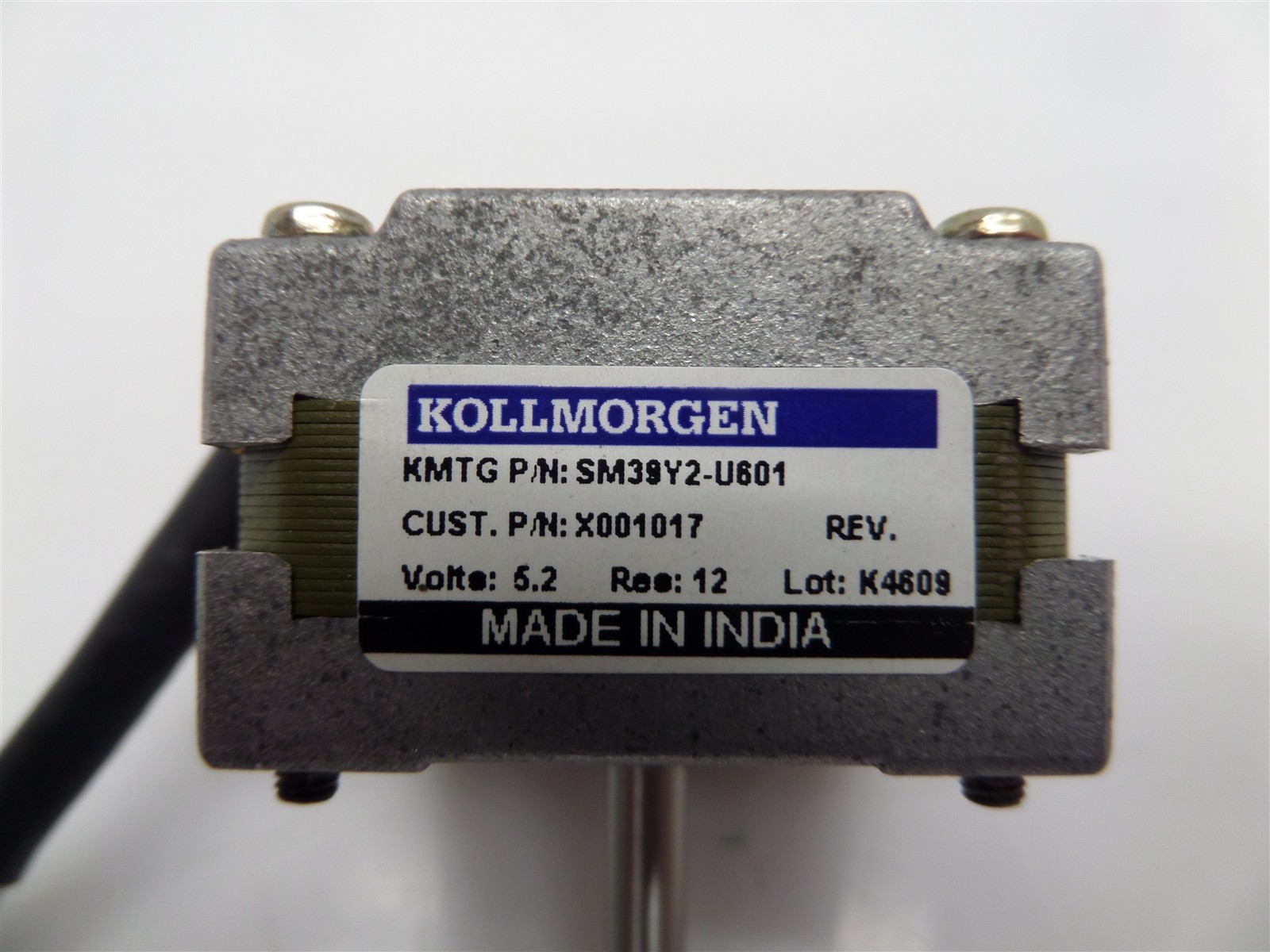 Kollmorgen SM39Y2-U601 Stepper Motor 5.2V