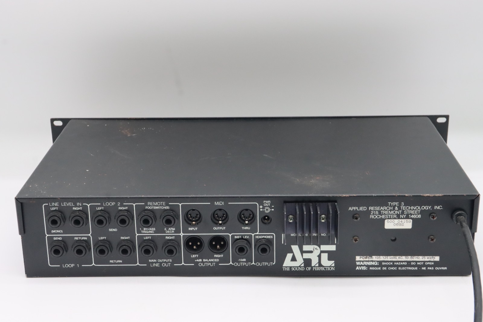 ART SGX 2000 Express Tube Channel Digital Effects Processor
