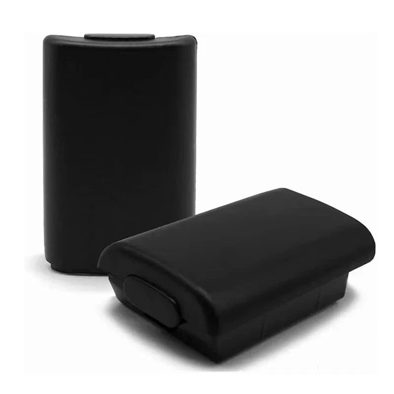 AA Battery Back Cover Case Shell Pack For Xbox 360 Wireless Controller Black