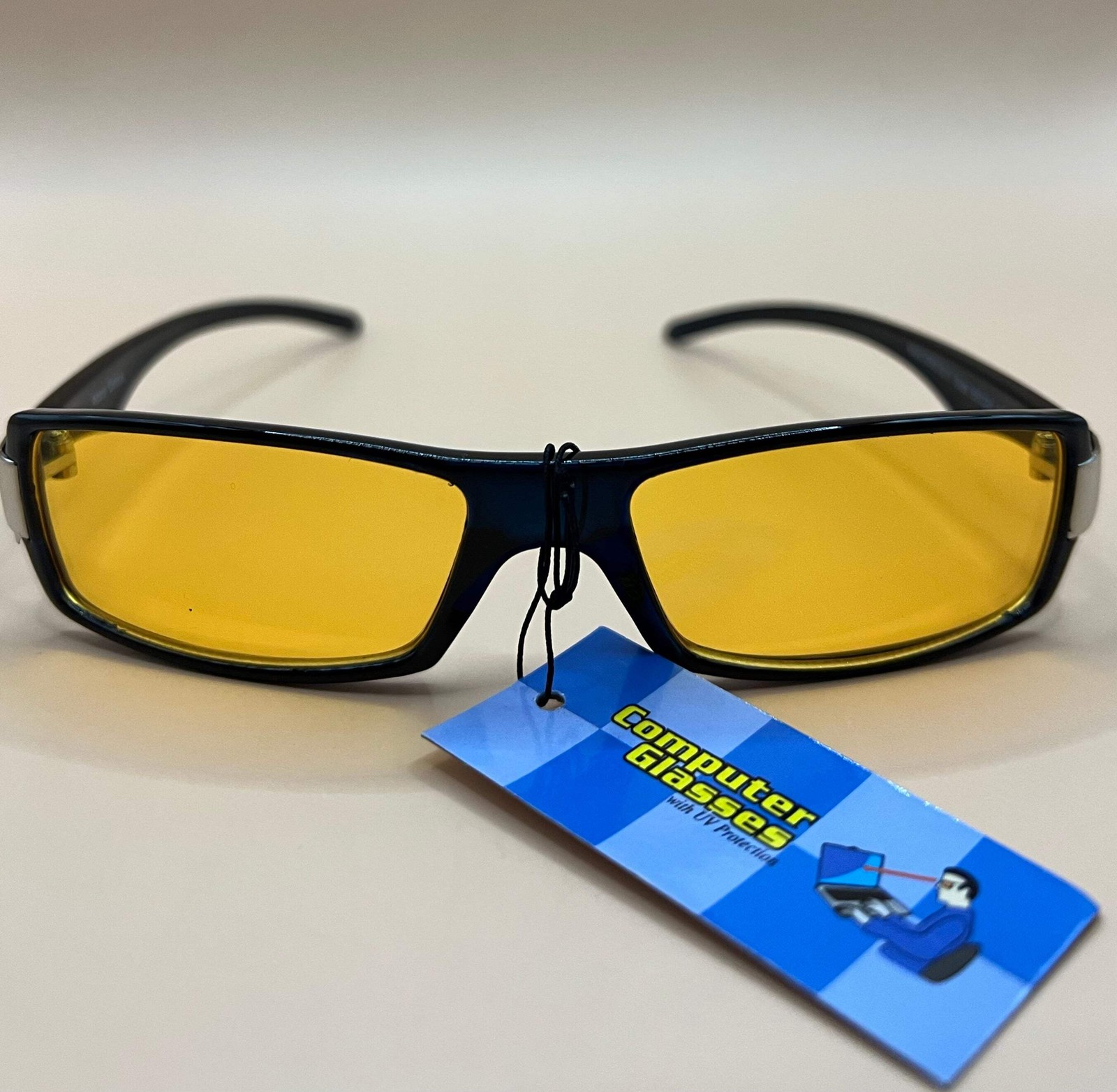 Abbot Optical Amber|Blue Light Blocking Gaming & Computer Glasses Magnification