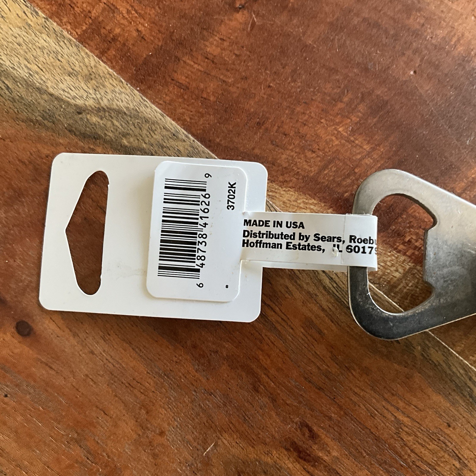 Craftsman 41626 Screwdriver Beer Bottle Opener - Leather Lanyard NEW