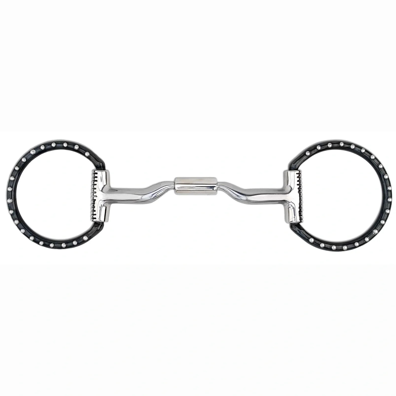 Myler Black Steel Western Dee Low Port Comfort Snaffle MB 04 with 5” Sweet Iron