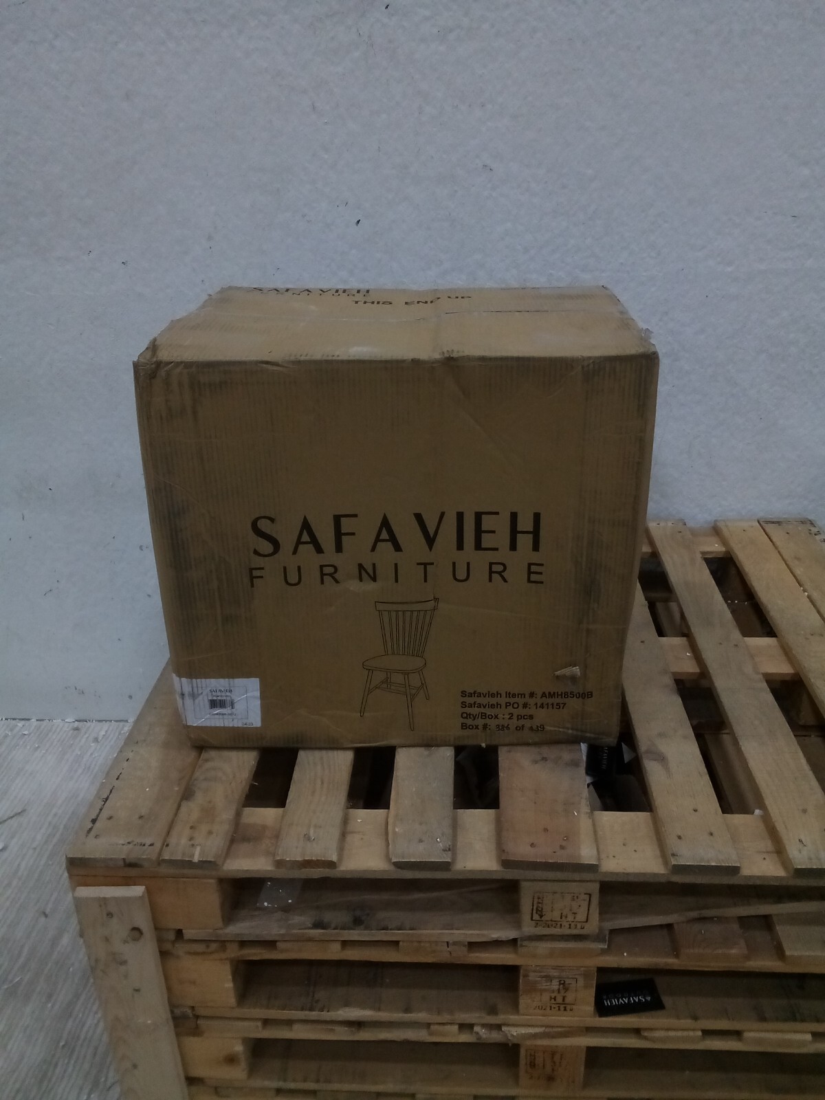 Safavieh Spindle Dining Chair ( Set Of 2), Reduced Price 2172722176 AMH8500B
