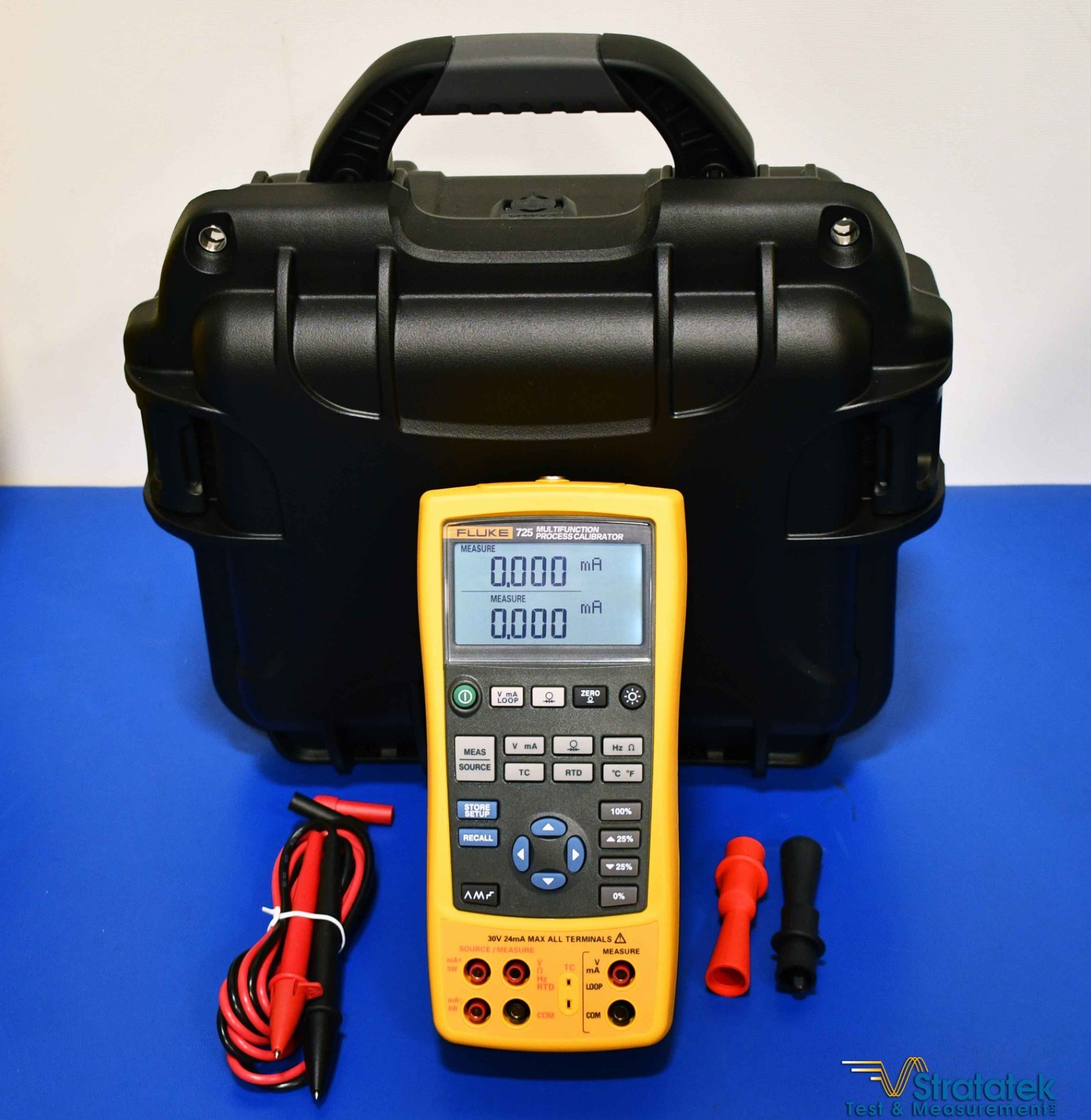 Fluke 725 Multifunction Process Calibrator - NIST Calibrated with Data