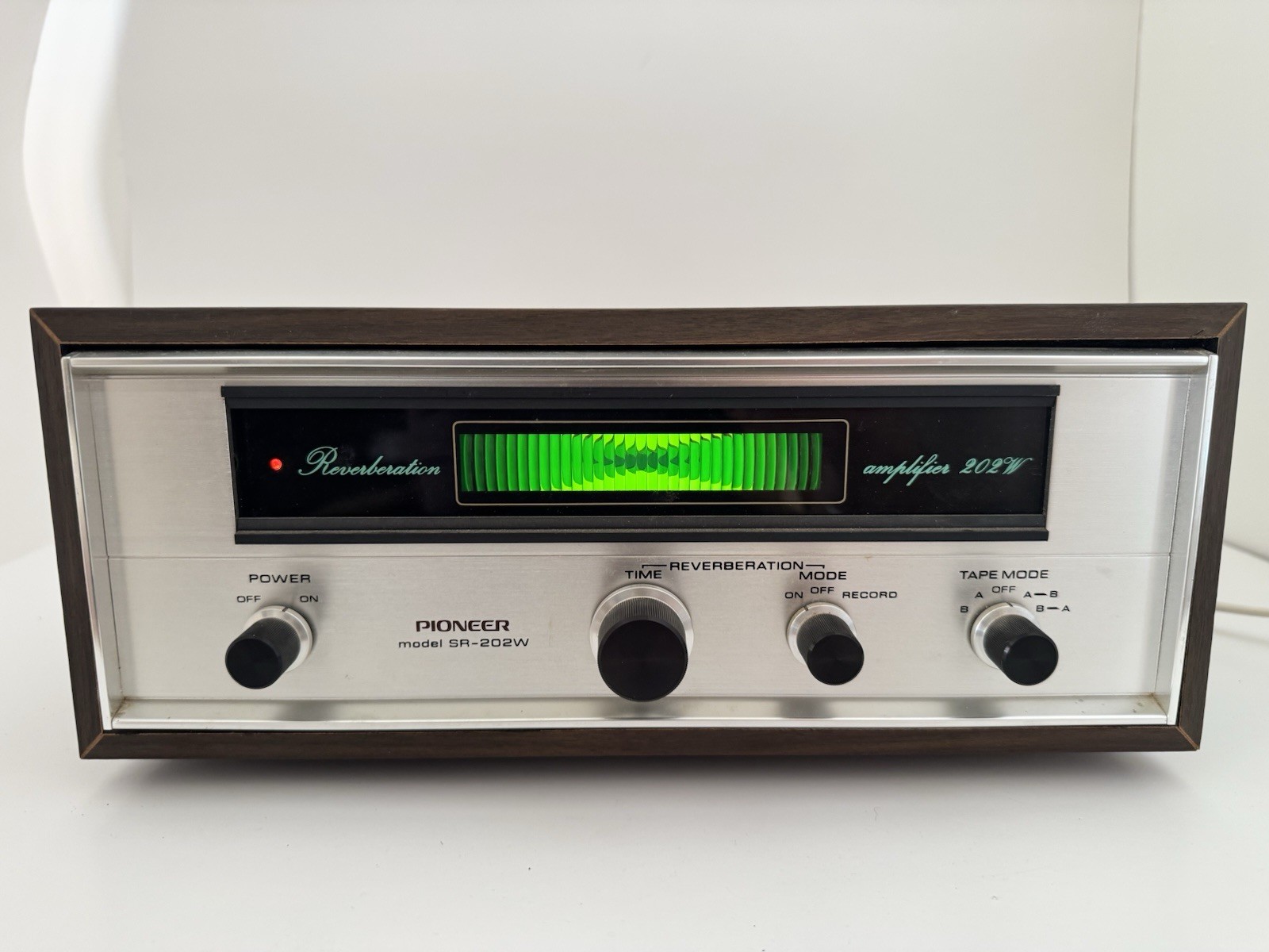 Vintage Pioneer SR-202W Reverberation Amplifier Analog Hi-Fi 1970s Stereo Japan