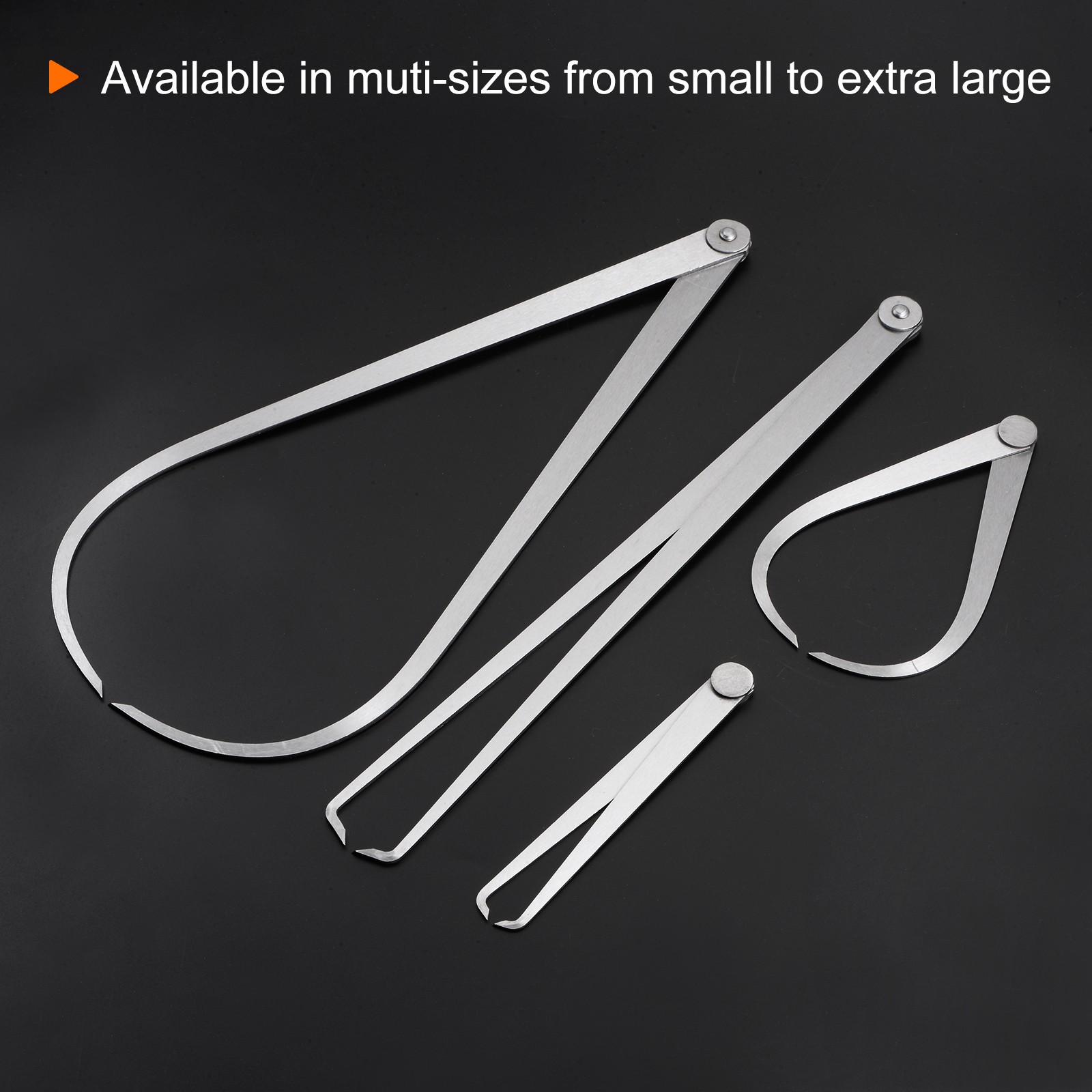 Firm Joint Outside Caliper 300mm 12 Inch Tool Steel Measurement Tool