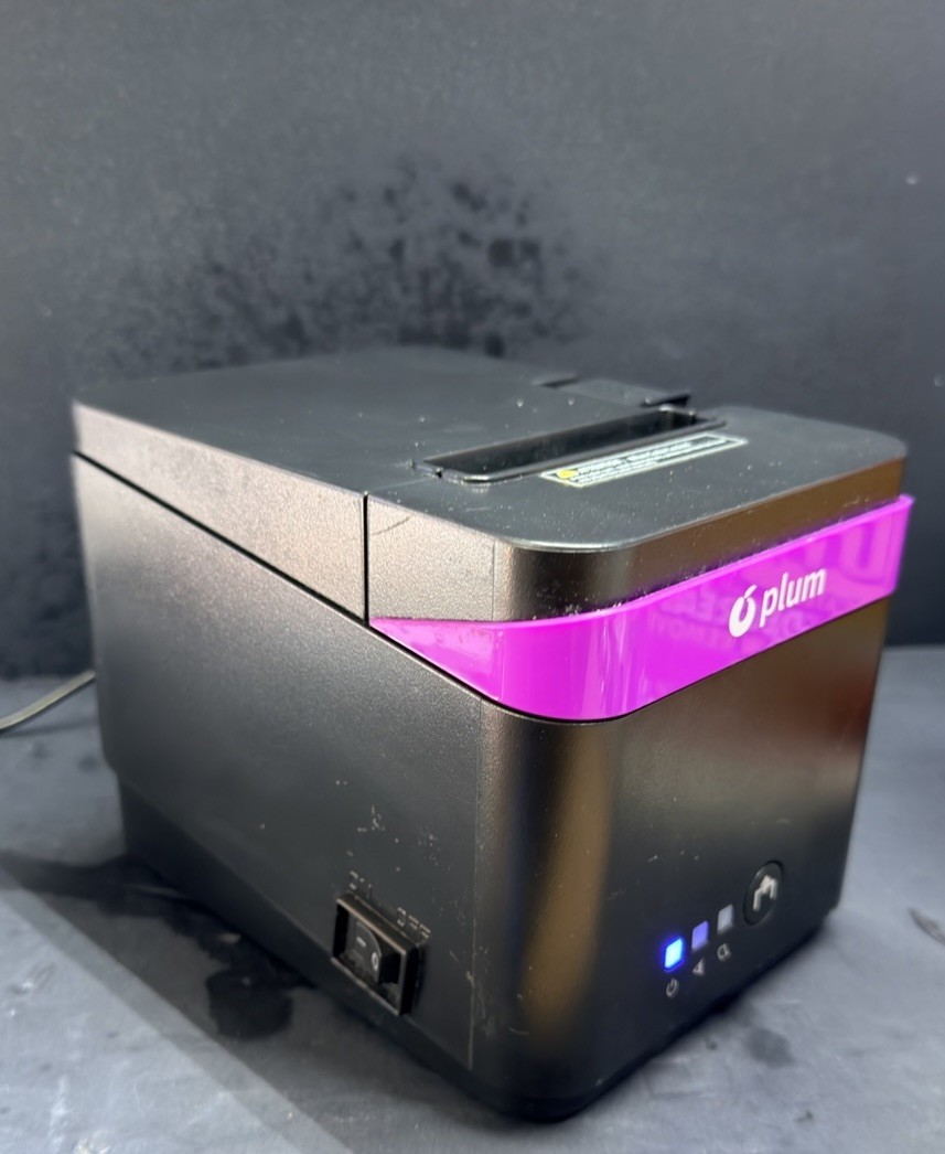 Plum P-TPrinter-E 80mm Thermal Receipt POS Printer Ethernet USB Tested