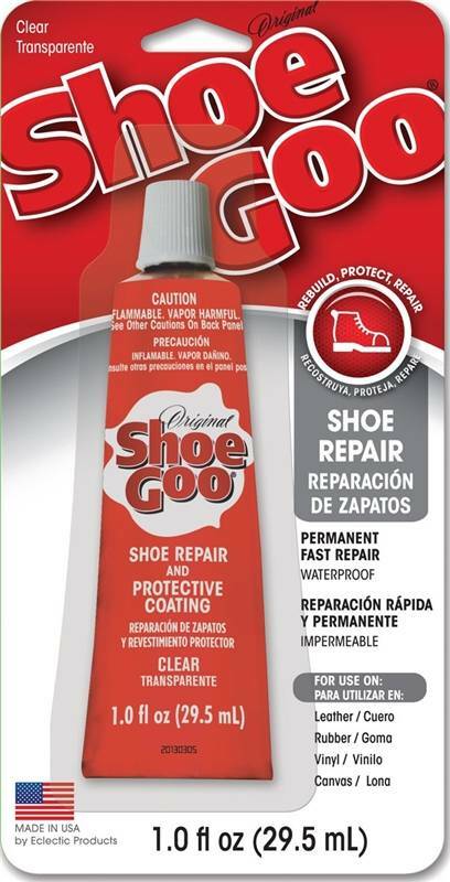 NEW 1.0 OZ SHOE GOO ADHESIVE GLUE VINYL RUBBER LEATHER REPAIR CLEAR 6731723
