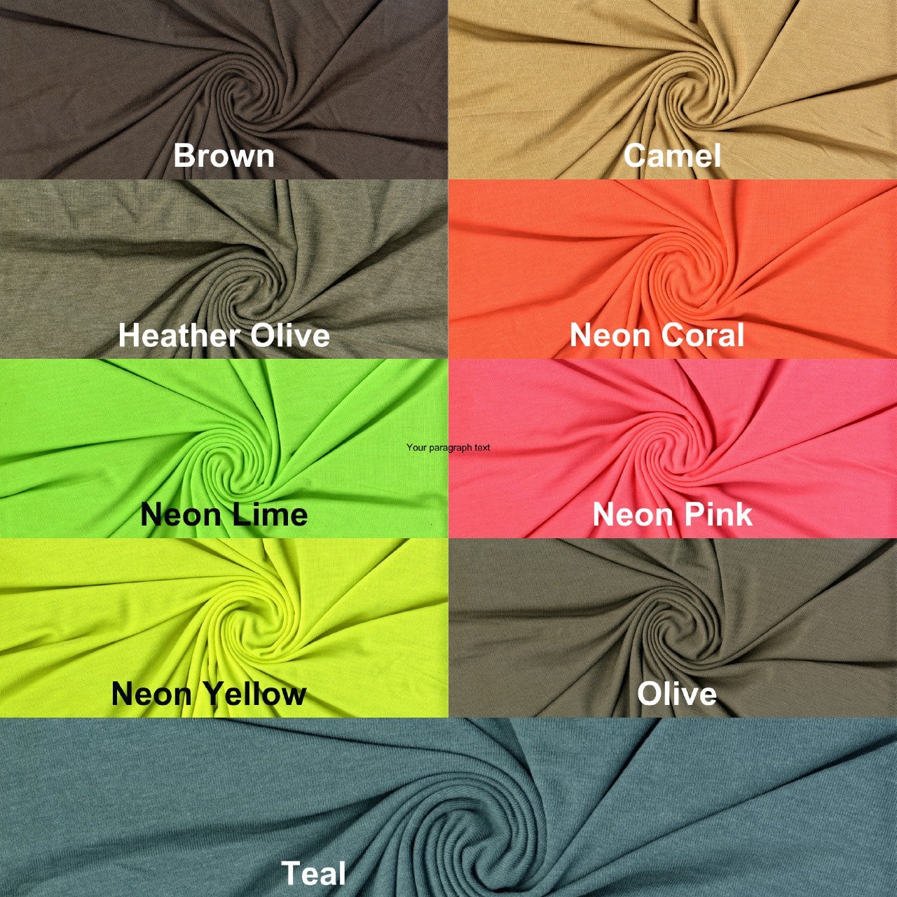 Jersey Rib Hacci Hampton Knit Fabric - Soft Stretch Sewing Fabric for Tops