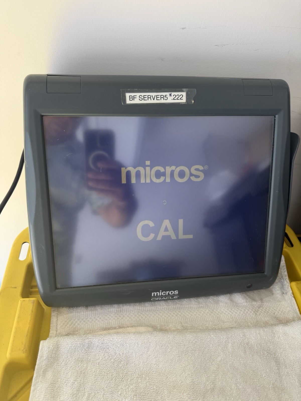 Micros Workstation 5A Touchscreen POS Terminal- 400814-122 Oracle