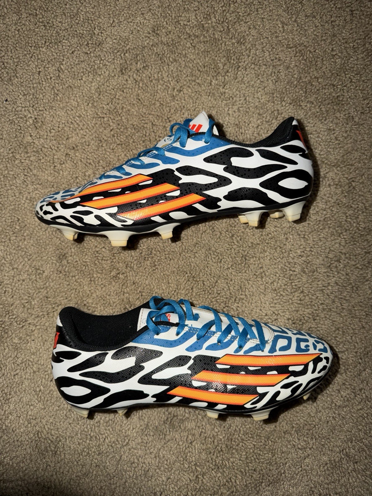 adidas Adizero F50 Messi World Cup 2014 Soccer Shoes Size 8.5